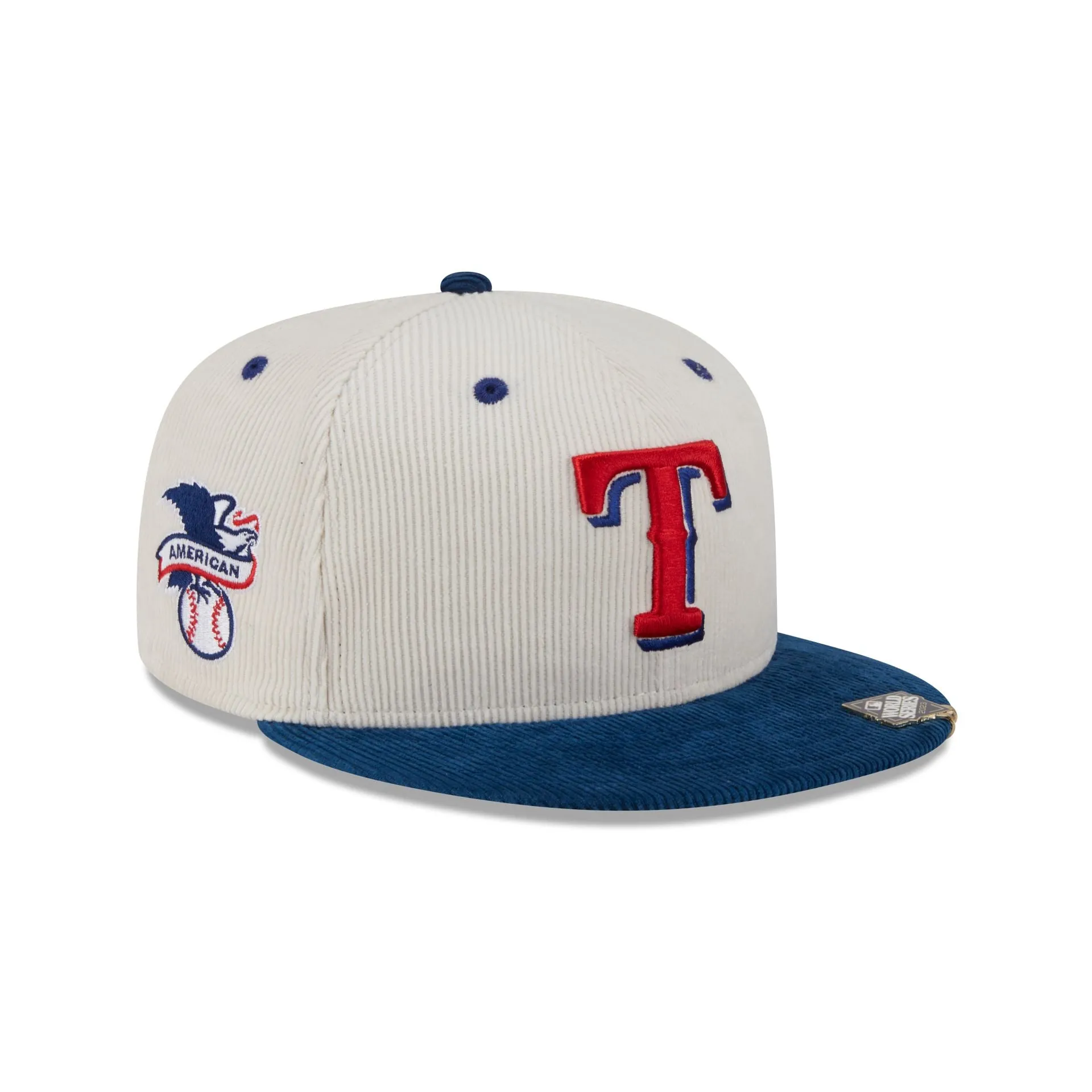 Texas Rangers Two Tone Cord 59FIFTY Fitted Hat sold by New Era