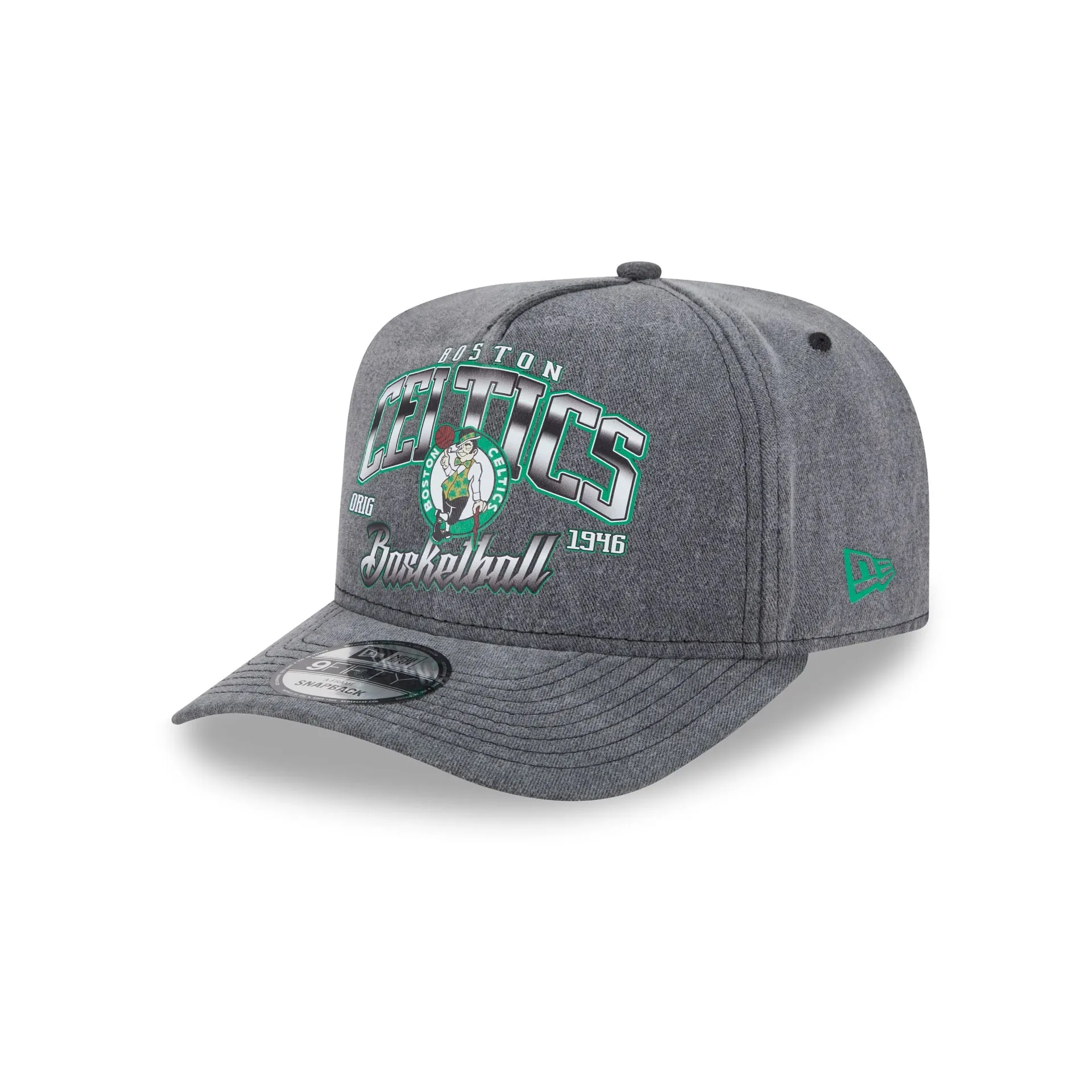 Boston Celtics Washed 9FIFTY A-Frame Snapback Hat sold by New Era