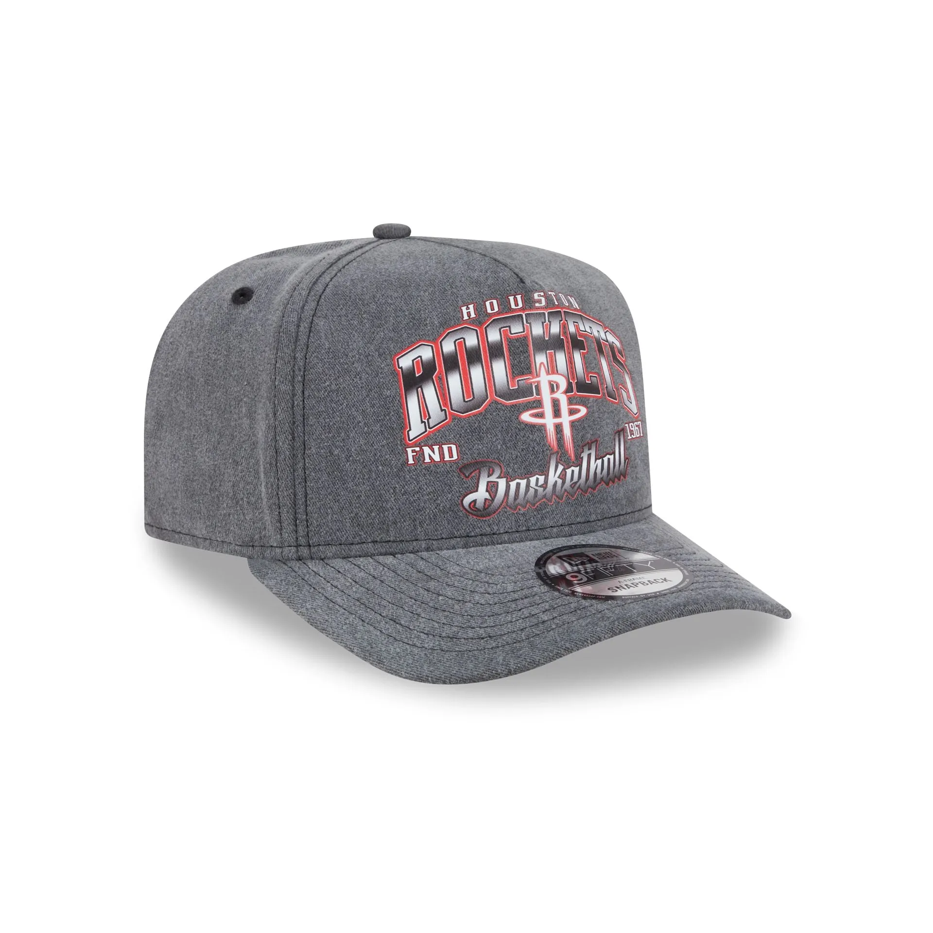 Houston Rockets Washed 9FIFTY A-Frame Snapback Hat sold by New Era product image thumbnail 3