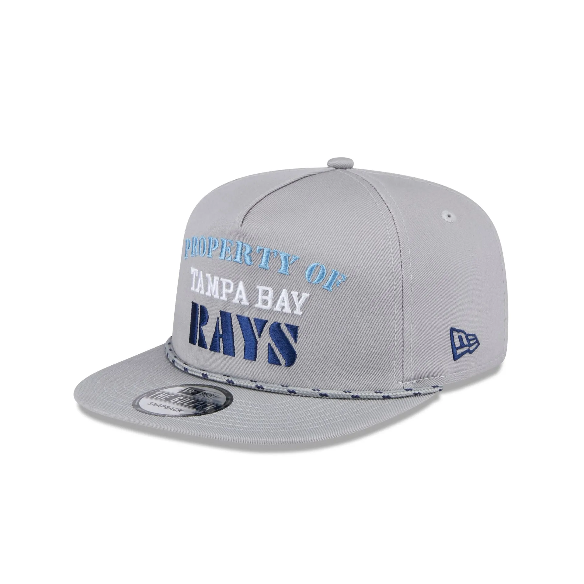 Tampa Bay Rays Vintage Gray Rope Golfer Hat sold by New Era product image thumbnail 3