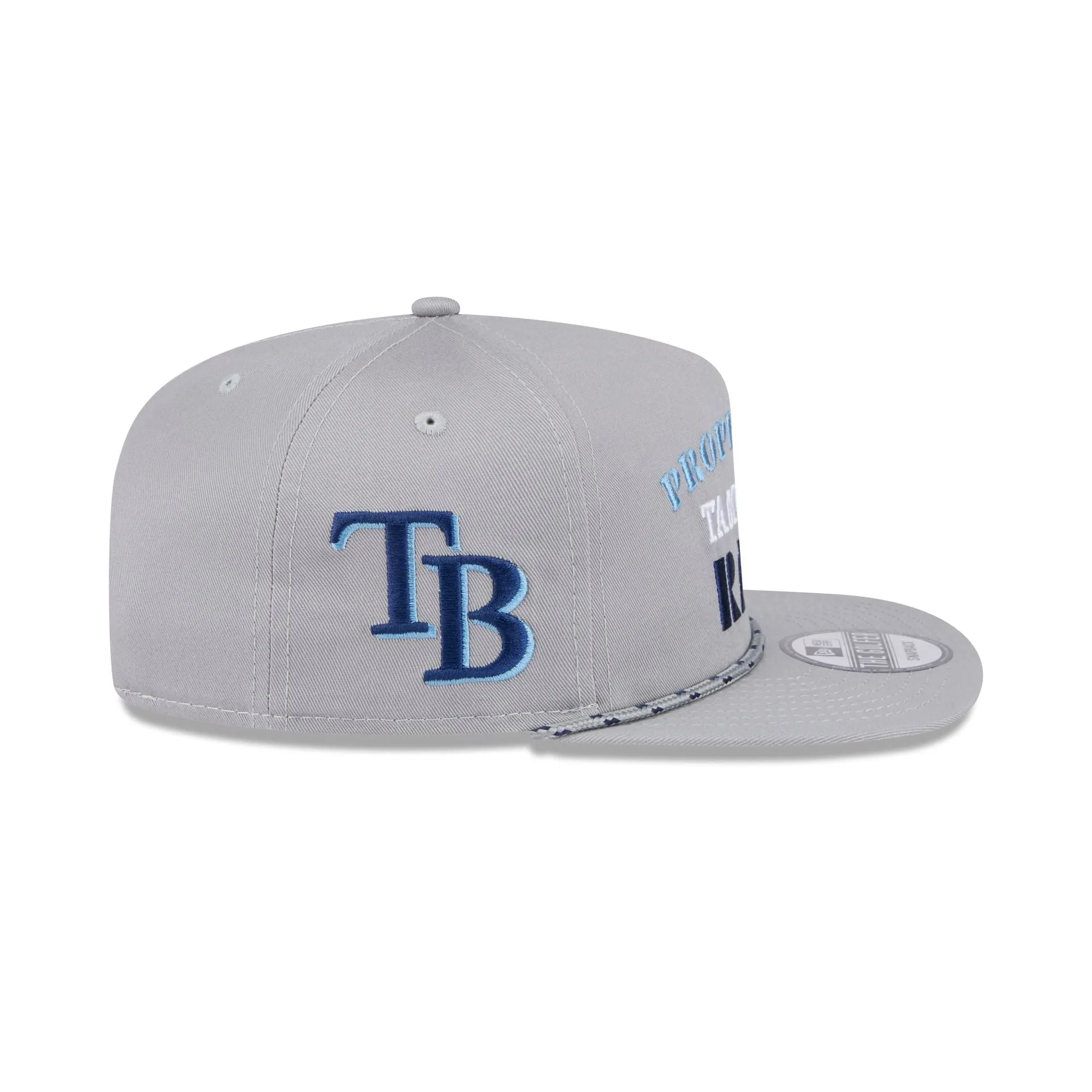 Tampa Bay Rays Vintage Gray Rope Golfer Hat sold by New Era product image thumbnail 4