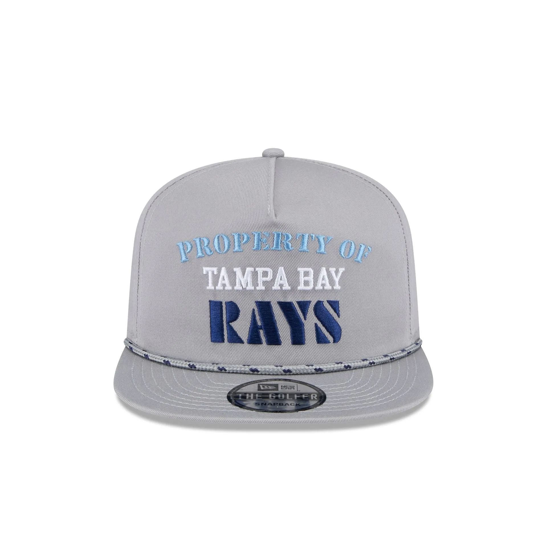 Tampa Bay Rays Vintage Gray Rope Golfer Hat sold by New Era product image thumbnail 2