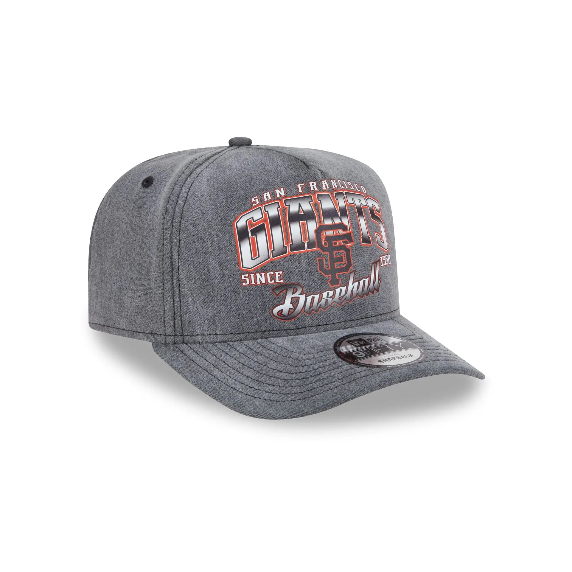 San Francisco Giants Washed 9FIFTY A-Frame Snapback Hat sold by New Era product image thumbnail 3