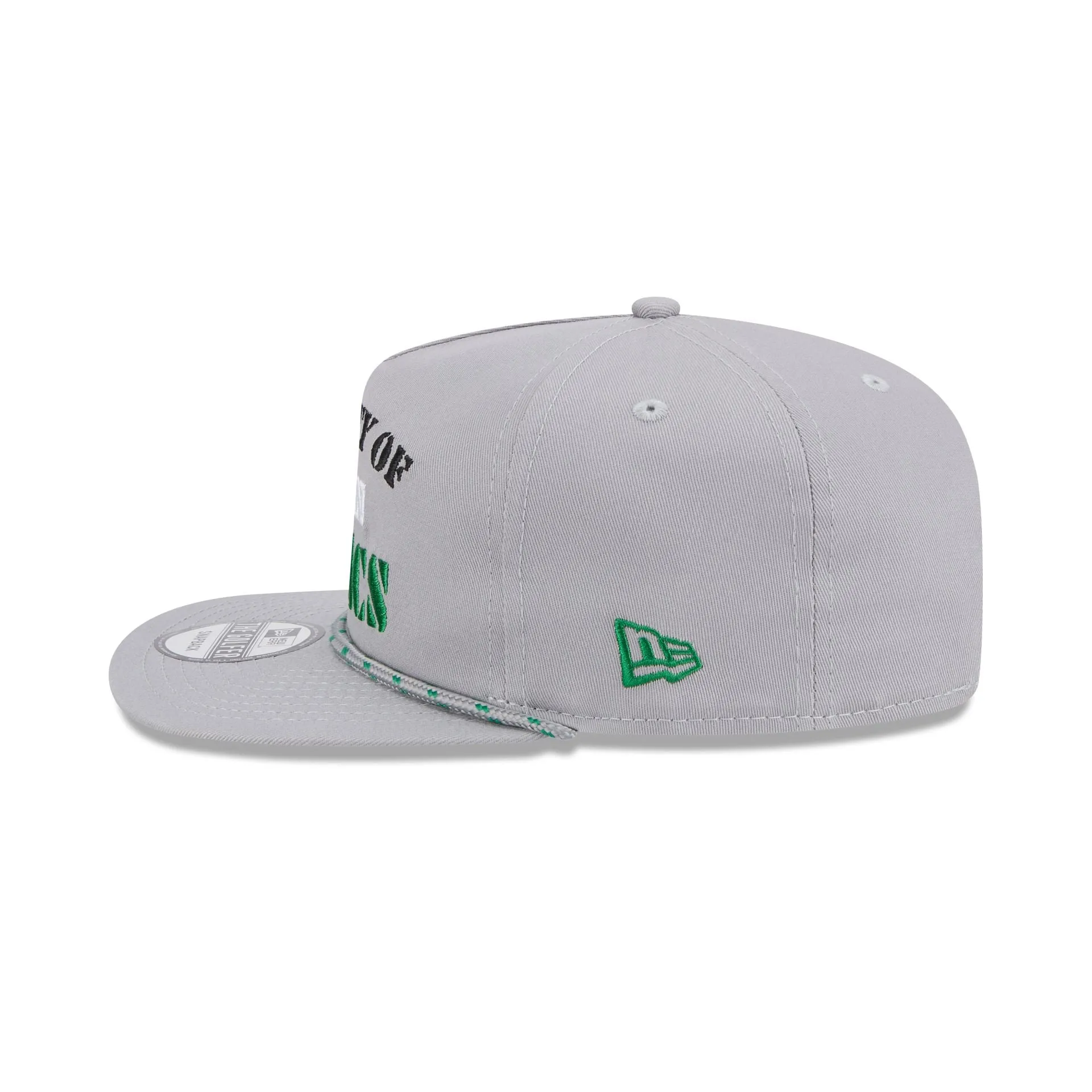 Boston Celtics Vintage Gray Rope Golfer Hat sold by New Era product image thumbnail 5