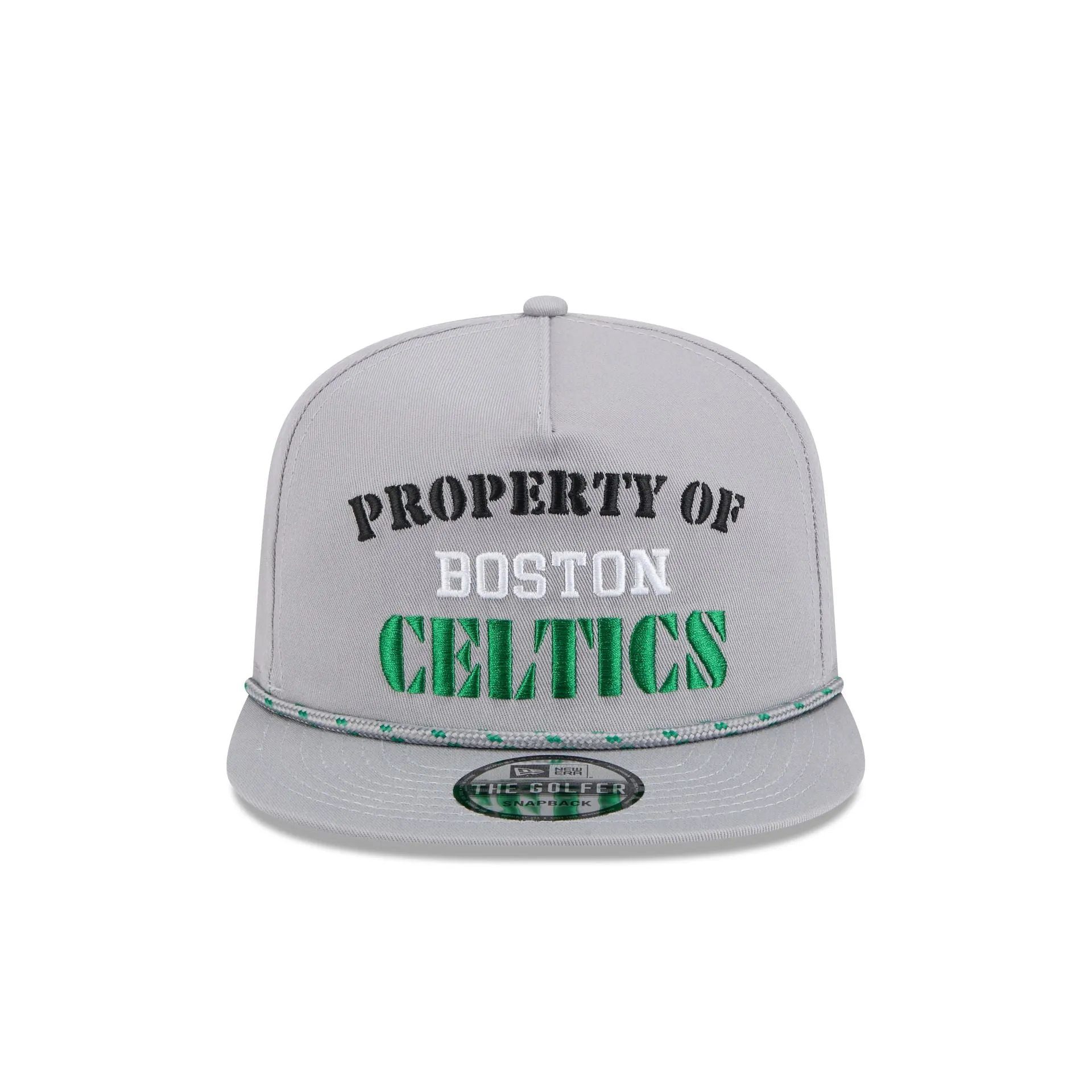 Boston Celtics Vintage Gray Rope Golfer Hat sold by New Era product image thumbnail 2