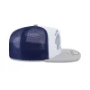 Los Angeles Dodgers Retro Script 9FIFTY A-Frame Trucker Hat sold by New Era