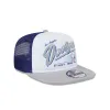 Los Angeles Dodgers Retro Script 9FIFTY A-Frame Trucker Hat sold by New Era