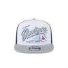 Los Angeles Dodgers Retro Script 9FIFTY A-Frame Trucker Hat sold by New Era