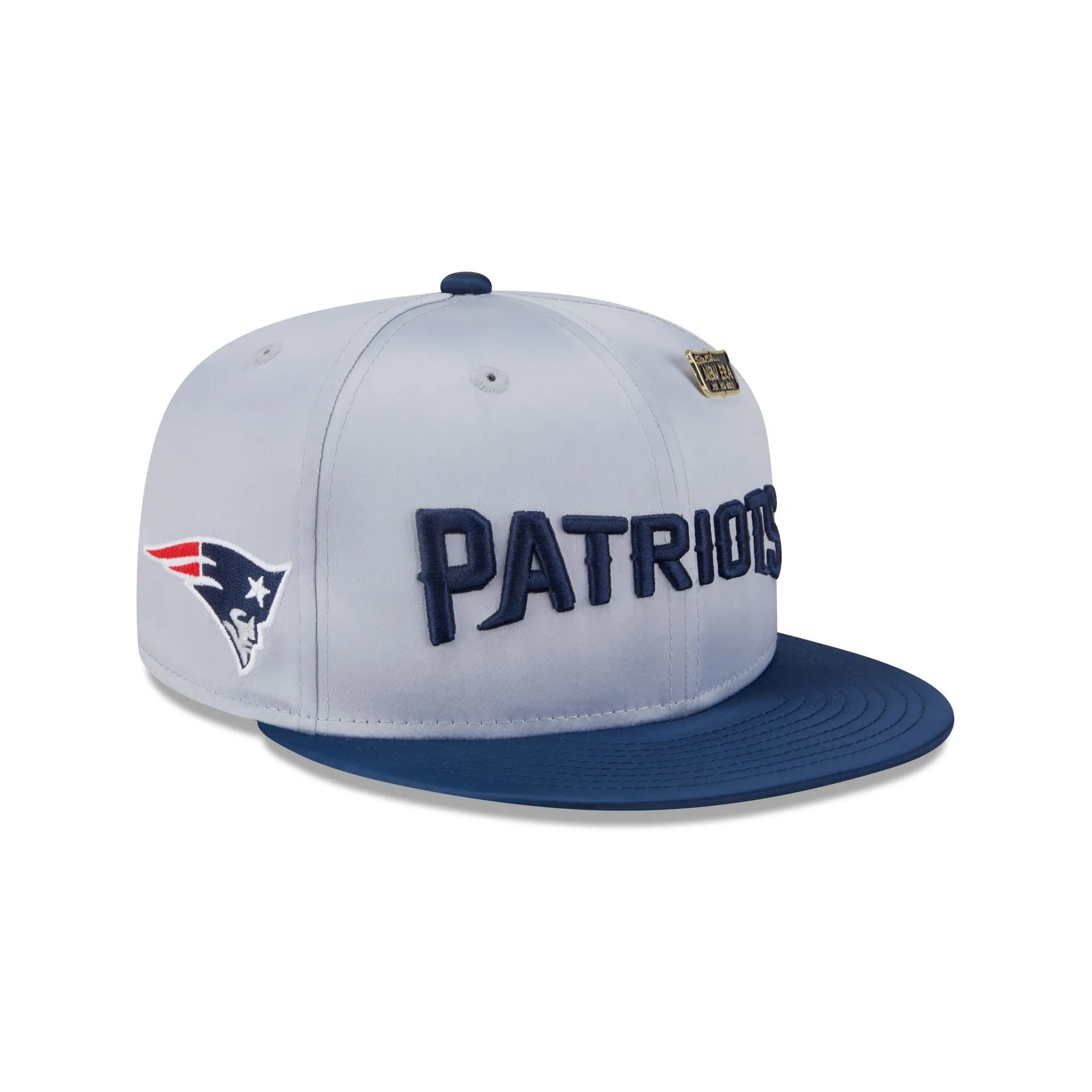 New England Patriots Spring Satin 59FIFTY Fitted Hat sold by New Era
