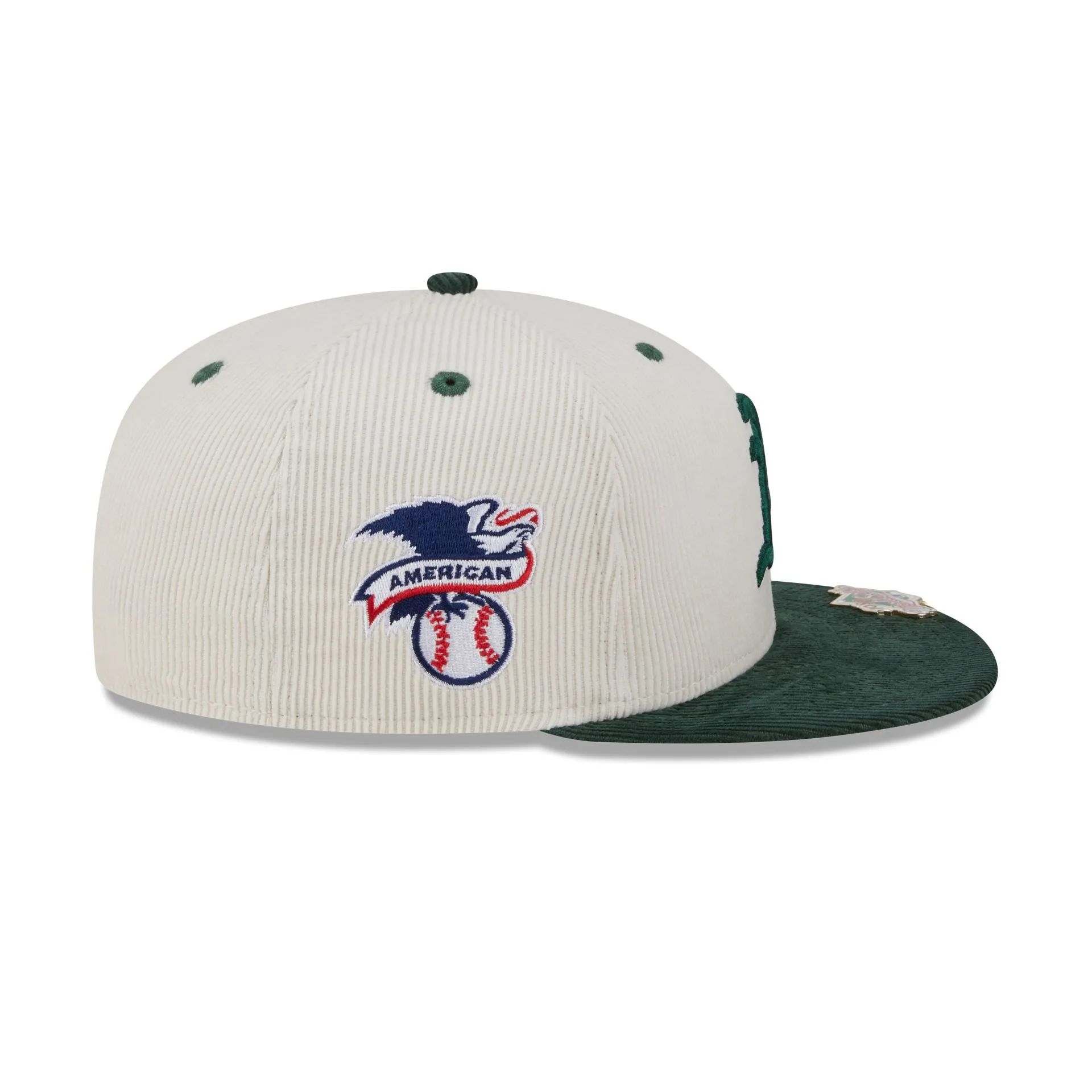 Athletics Two Tone Cord 59FIFTY Fitted Hat sold by New Era product image thumbnail 4