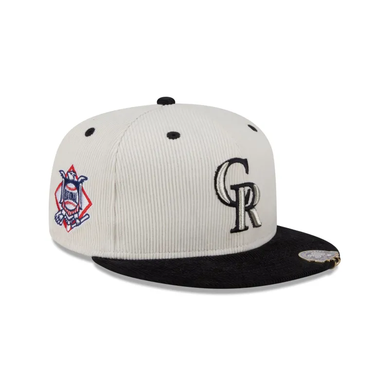 Colorado Rockies Two Tone Cord 59FIFTY Fitted Hat sold by New Era