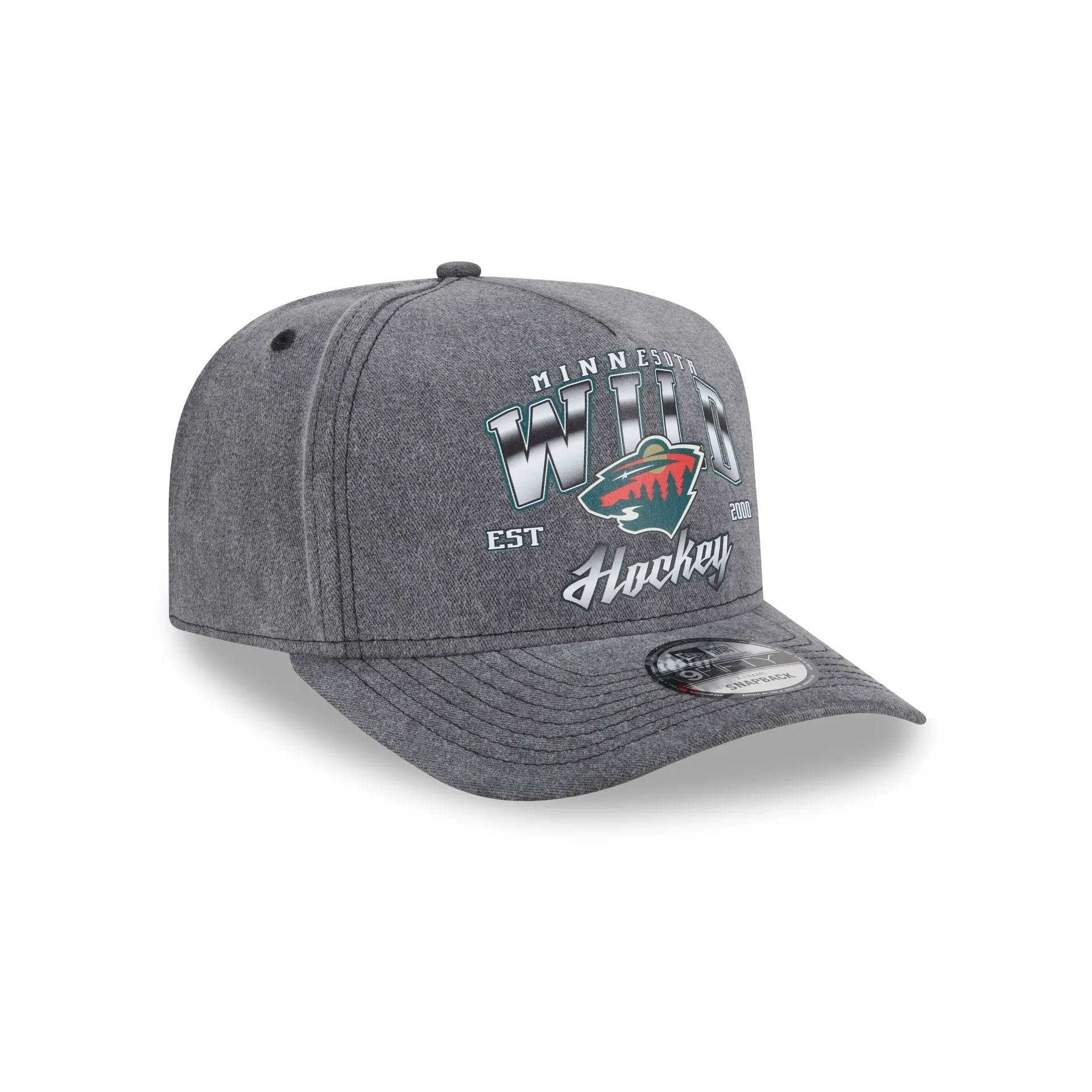 Minnesota Wild Washed 9FIFTY A-Frame Snapback Hat sold by New Era product image thumbnail 3