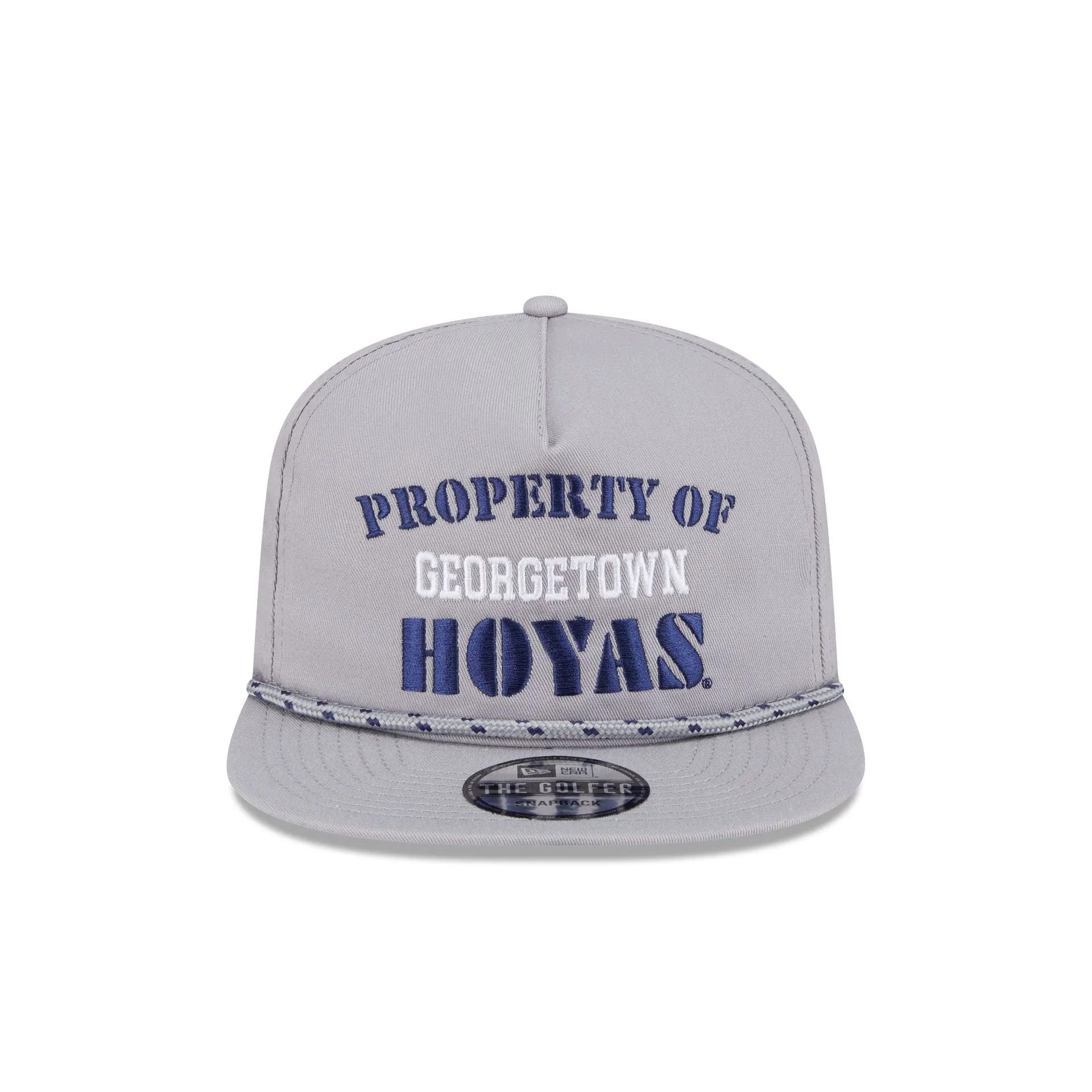 Georgetown Hoyas Vintage Gray Rope Golfer Hat sold by New Era product image thumbnail 2