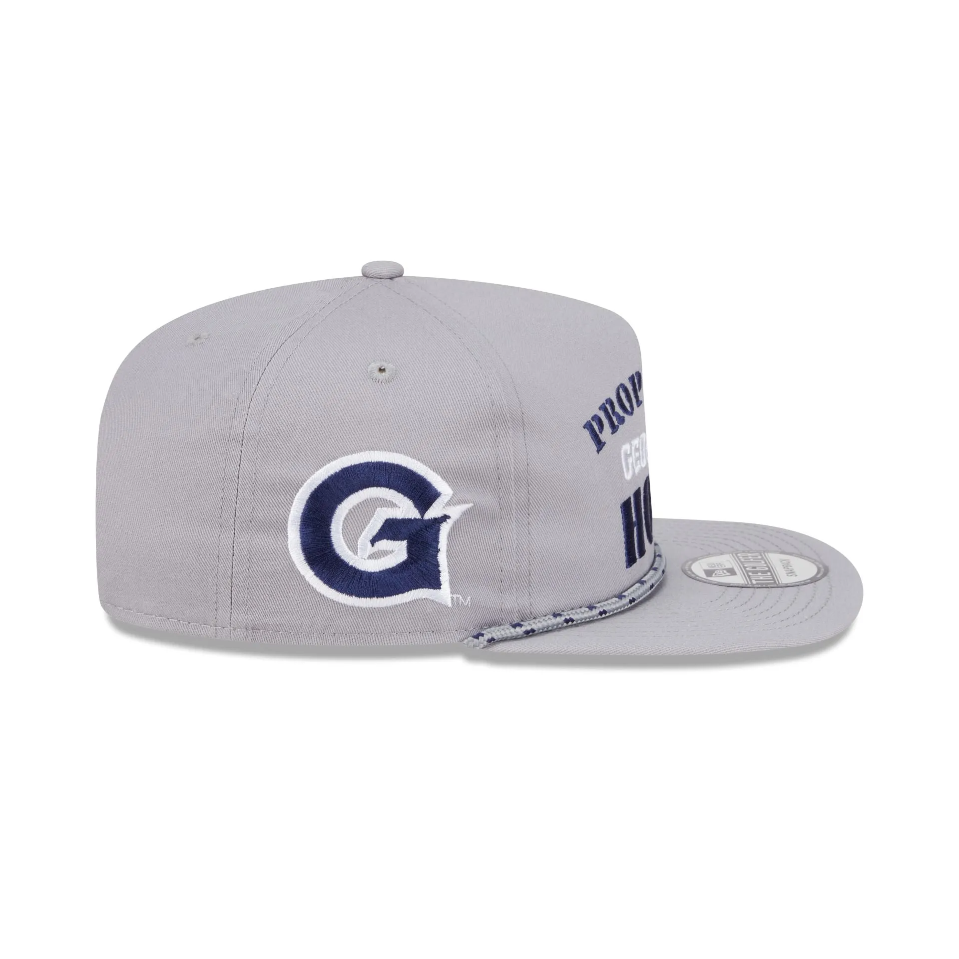 Georgetown Hoyas Vintage Gray Rope Golfer Hat sold by New Era product image thumbnail 4
