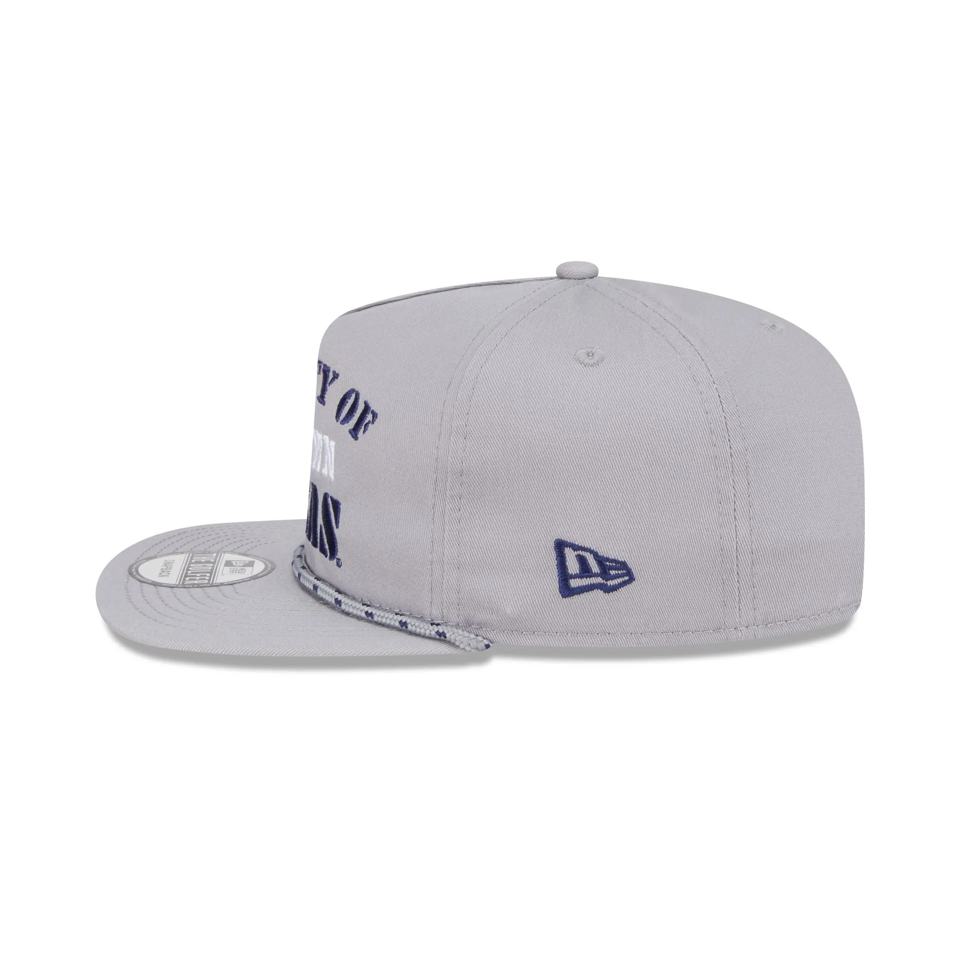 Georgetown Hoyas Vintage Gray Rope Golfer Hat sold by New Era product image thumbnail 5