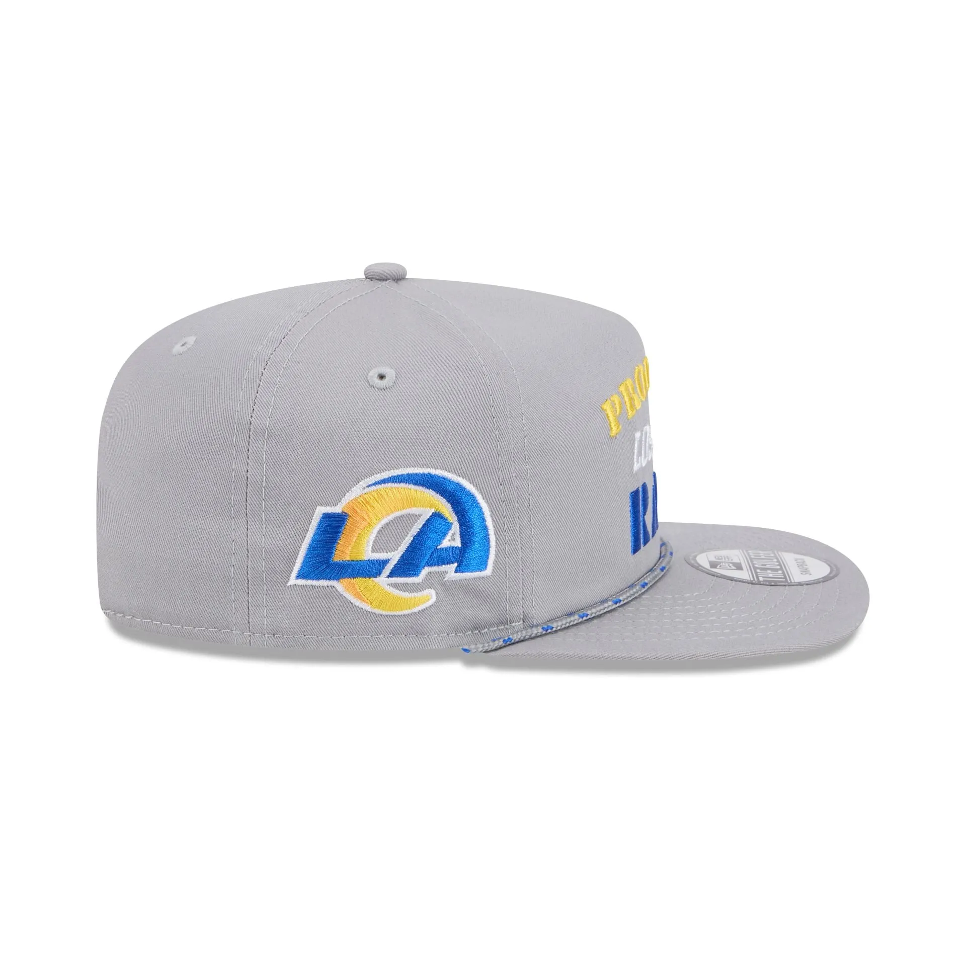 Los Angeles Rams Vintage Gray Rope Golfer Hat sold by New Era product image thumbnail 4