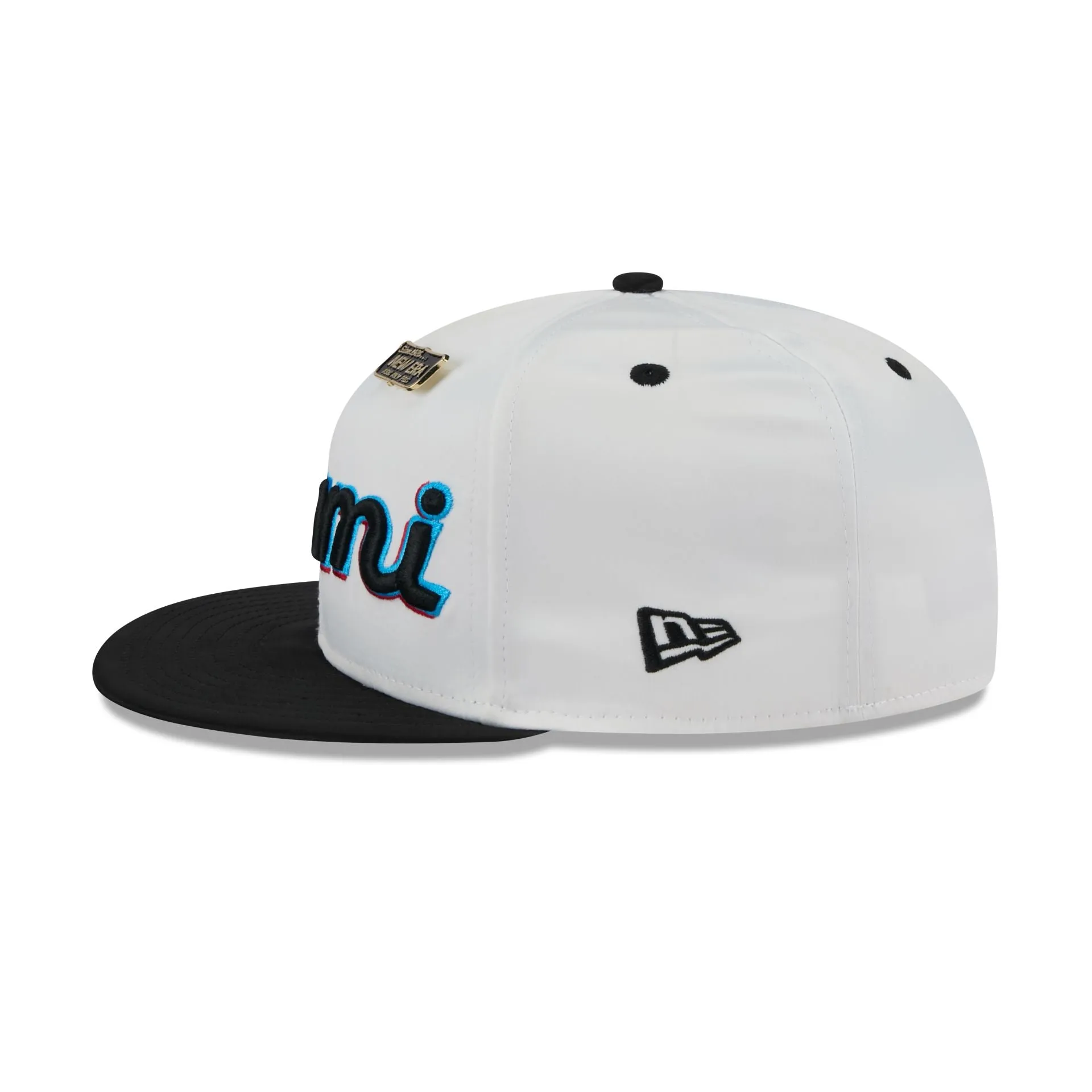 Miami Marlins Spring Satin 59FIFTY Fitted Hat sold by New Era product image thumbnail 5