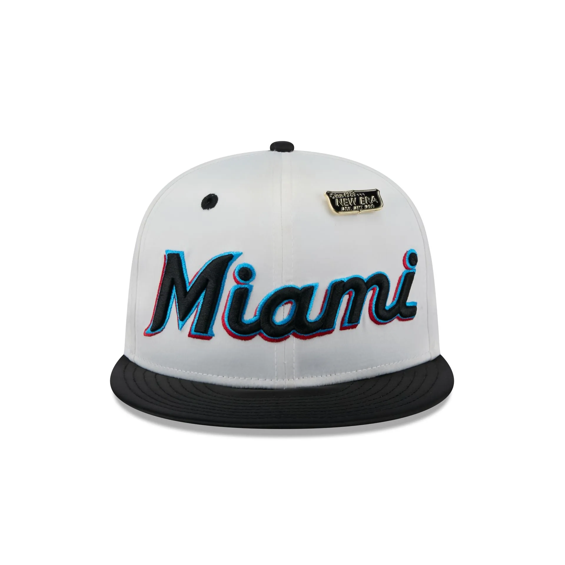 Miami Marlins Spring Satin 59FIFTY Fitted Hat sold by New Era product image thumbnail 2