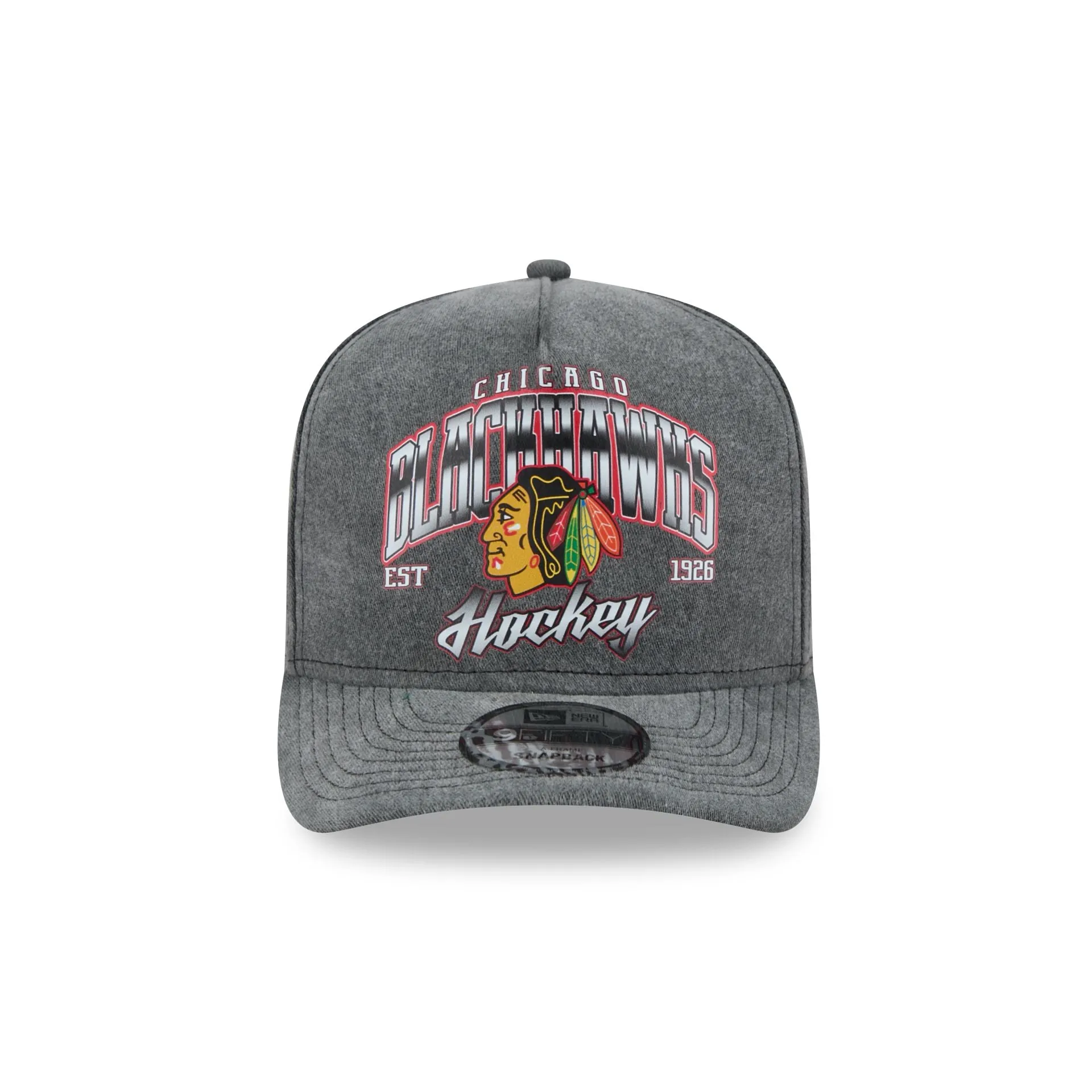 Chicago Blackhawks Washed 9FIFTY A-Frame Snapback Hat sold by New Era product image thumbnail 2