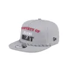 Miami Heat Vintage Gray Rope Golfer Hat sold by New Era