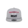 Miami Heat Vintage Gray Rope Golfer Hat sold by New Era