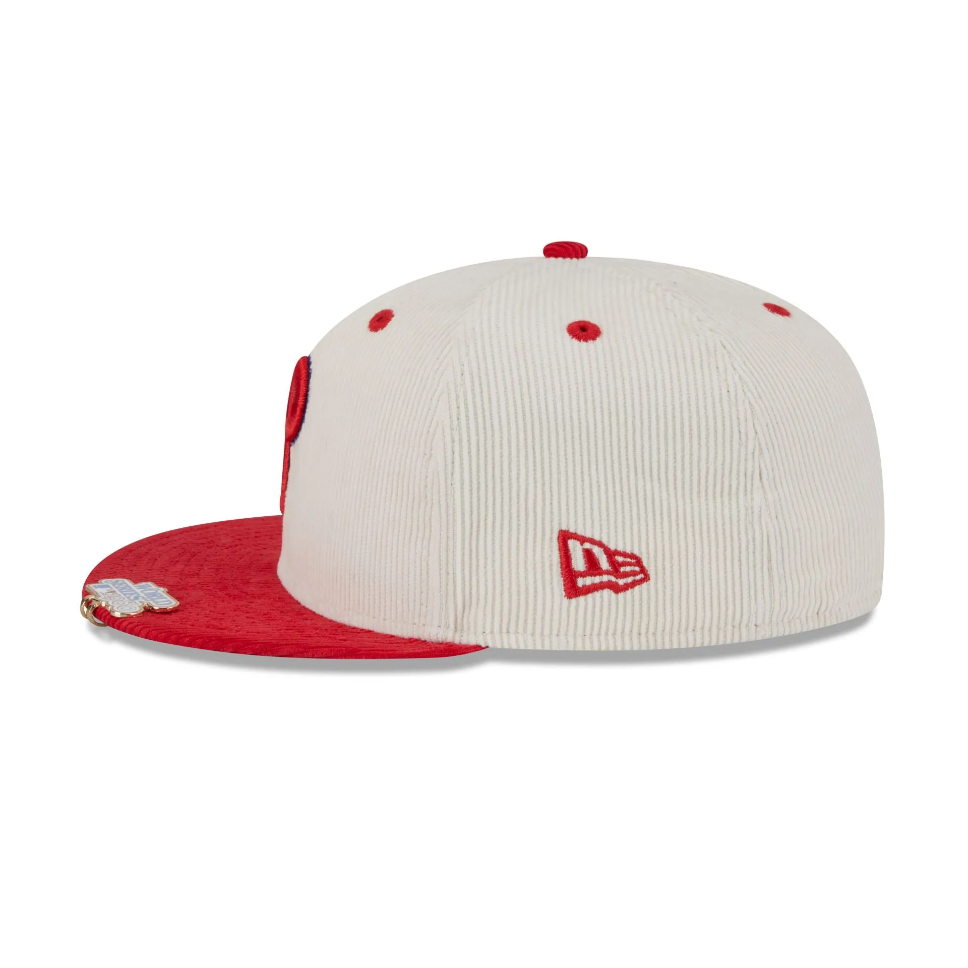 Philadelphia Phillies Two Tone Cord 59FIFTY Fitted Hat sold by New Era product image thumbnail 5