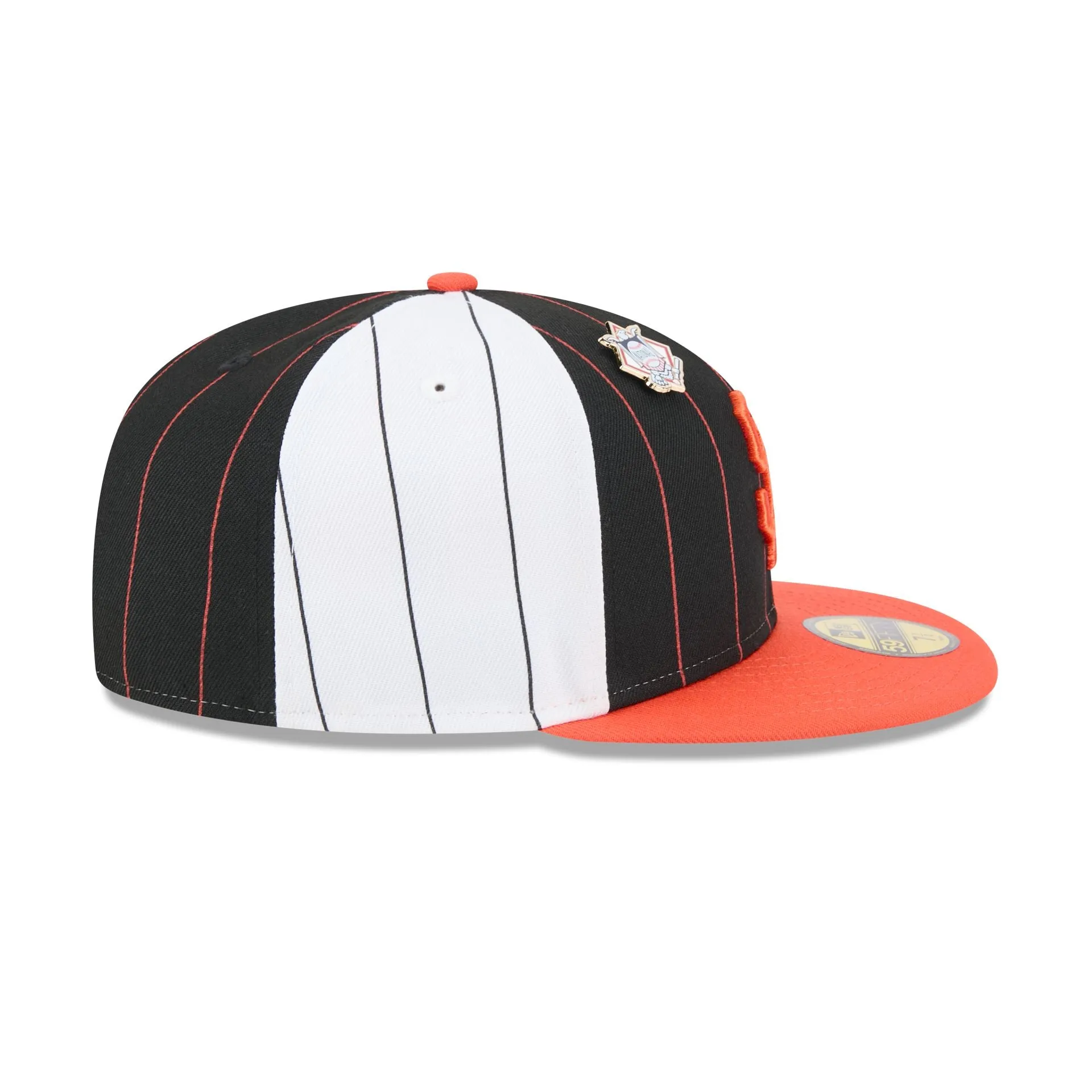 San Francisco Giants Pinstripe League Pin 59FIFTY Fitted Hat sold by New Era product image thumbnail 5