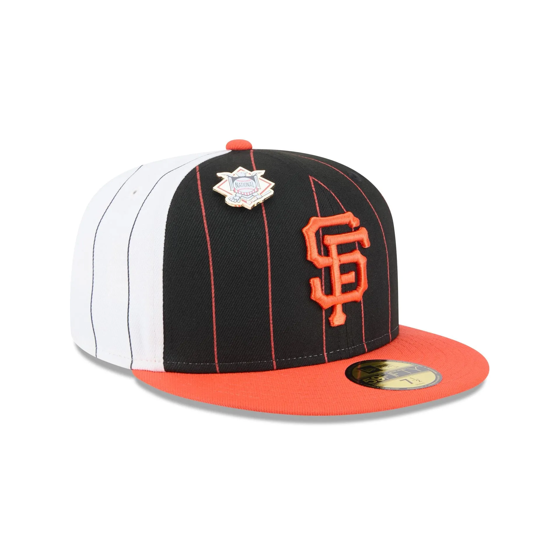 San Francisco Giants Pinstripe League Pin 59FIFTY Fitted Hat sold by New Era product image thumbnail 3