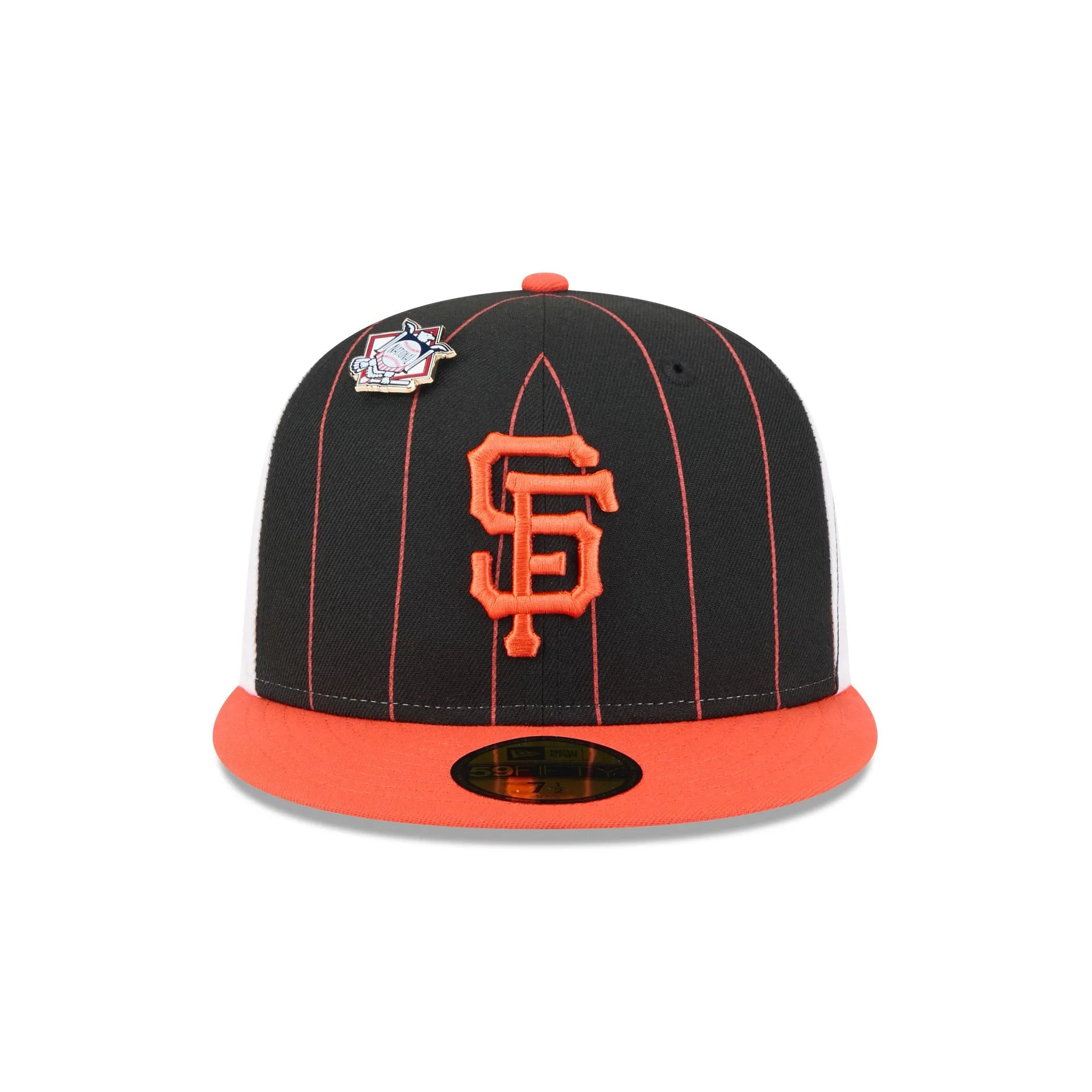 San Francisco Giants Pinstripe League Pin 59FIFTY Fitted Hat sold by New Era product image thumbnail 2