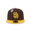 San Diego Padres Pinstripe League Pin 59FIFTY Fitted Hat sold by New Era
