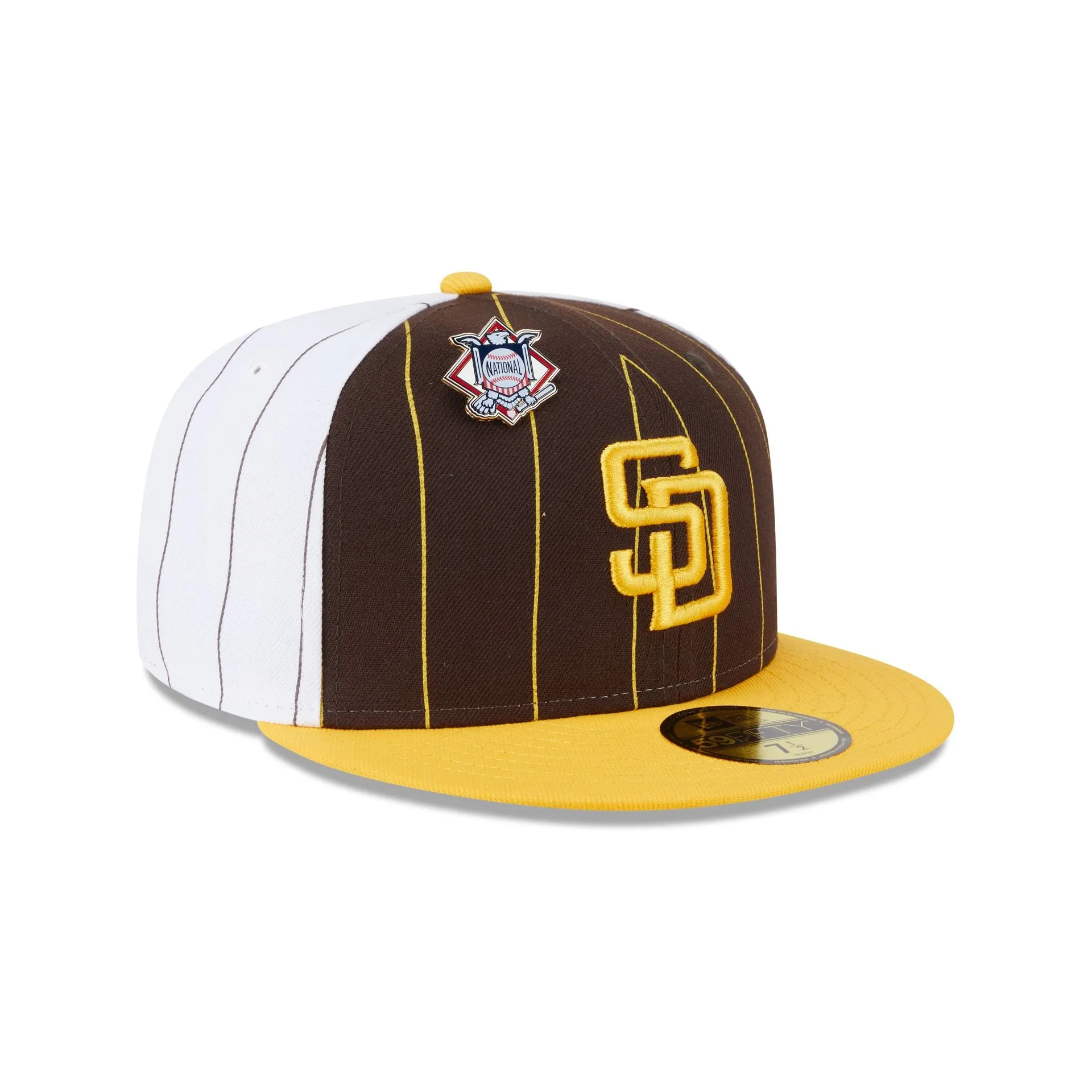 San Diego Padres Pinstripe League Pin 59FIFTY Fitted Hat sold by New Era product image thumbnail 3
