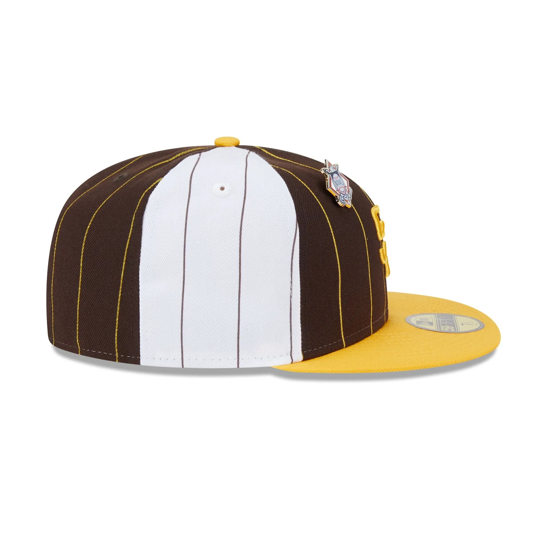 San Diego Padres Pinstripe League Pin 59FIFTY Fitted Hat sold by New Era product image thumbnail 5