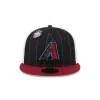 Arizona Diamondbacks Pinstripe League Pin 59FIFTY Fitted Hat sold by New Era