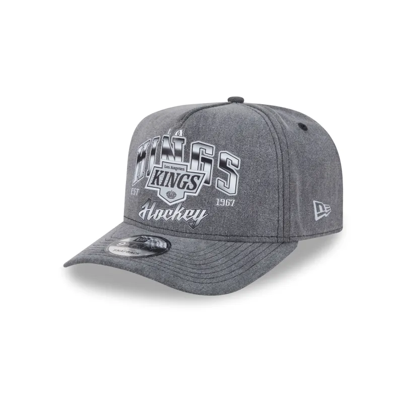 Los Angeles Kings Washed 9FIFTY A-Frame Snapback Hat sold by New Era