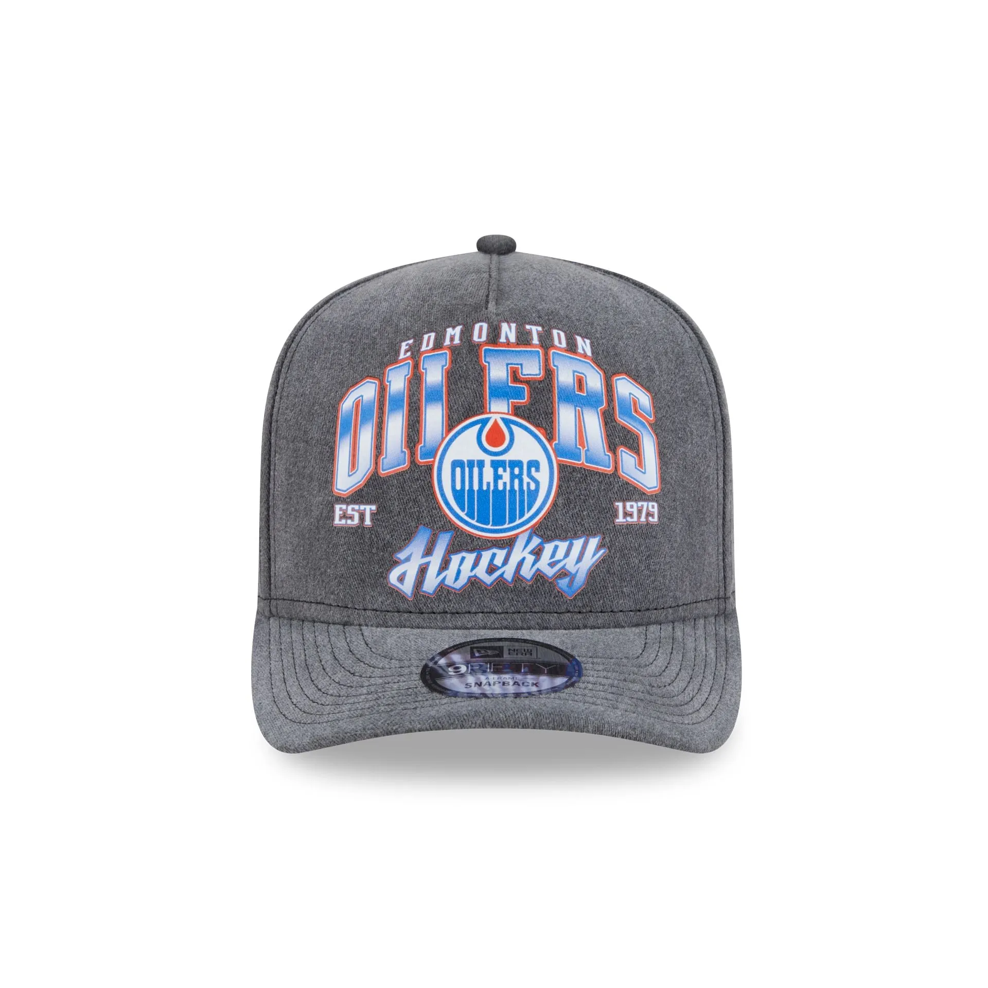 Edmonton Oilers Washed 9FIFTY A-Frame Snapback Hat sold by New Era product image thumbnail 2