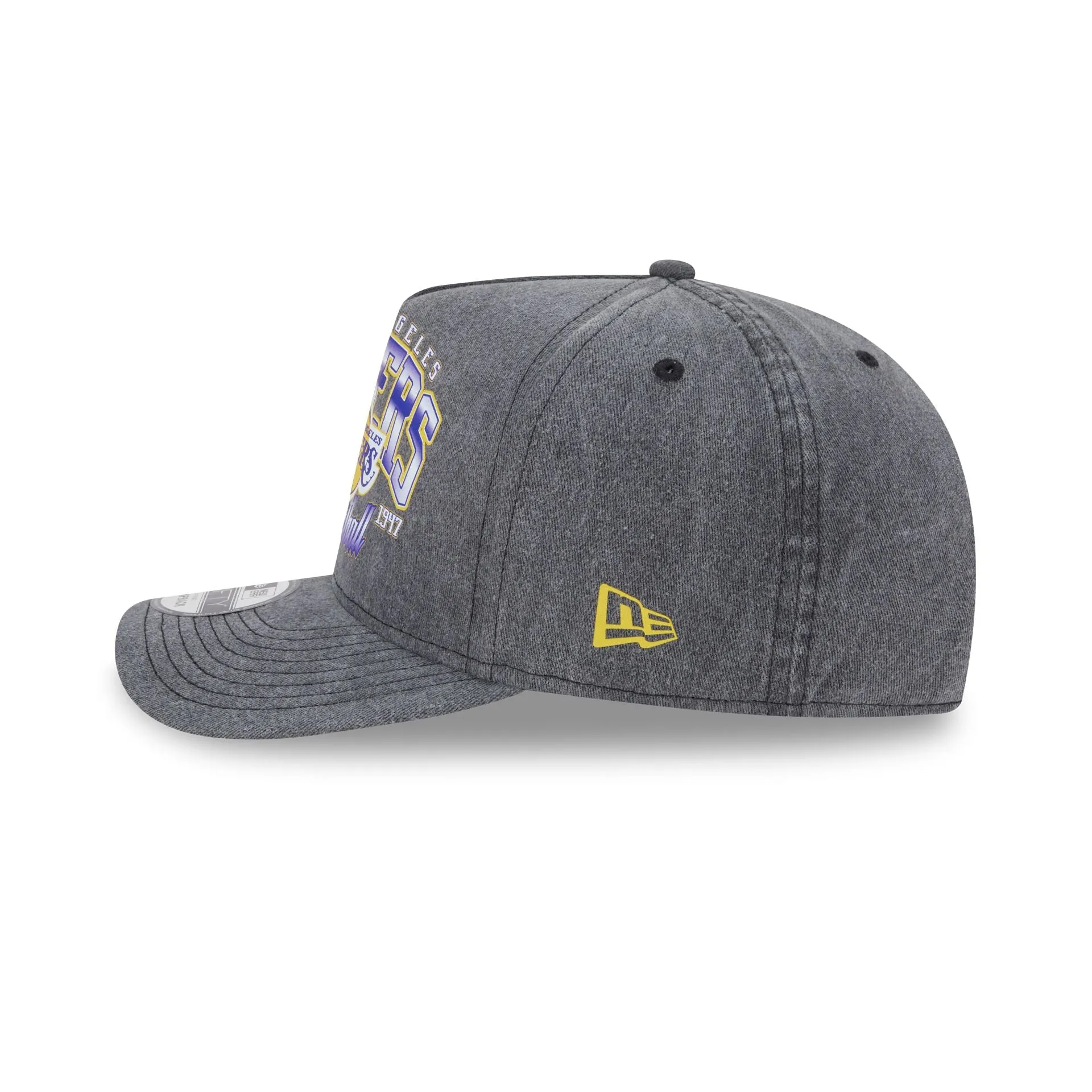 Los Angeles Lakers Washed 9FIFTY A-Frame Snapback Hat sold by New Era product image thumbnail 4