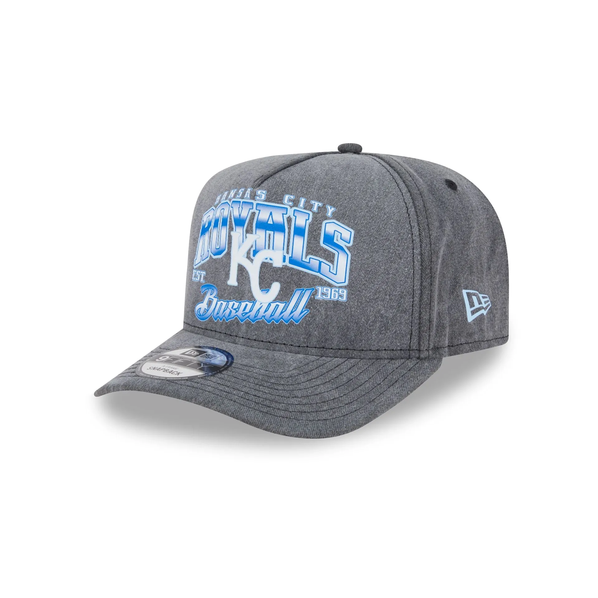 Kansas City Royals Washed 9FIFTY A-Frame Snapback Hat sold by New Era