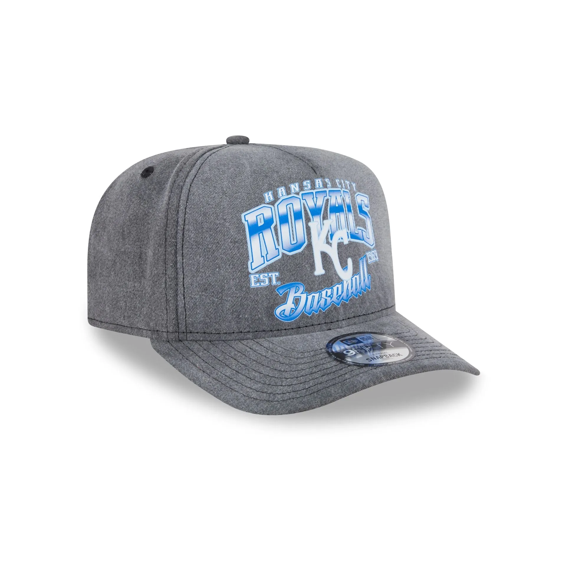 Kansas City Royals Washed 9FIFTY A-Frame Snapback Hat sold by New Era product image thumbnail 3