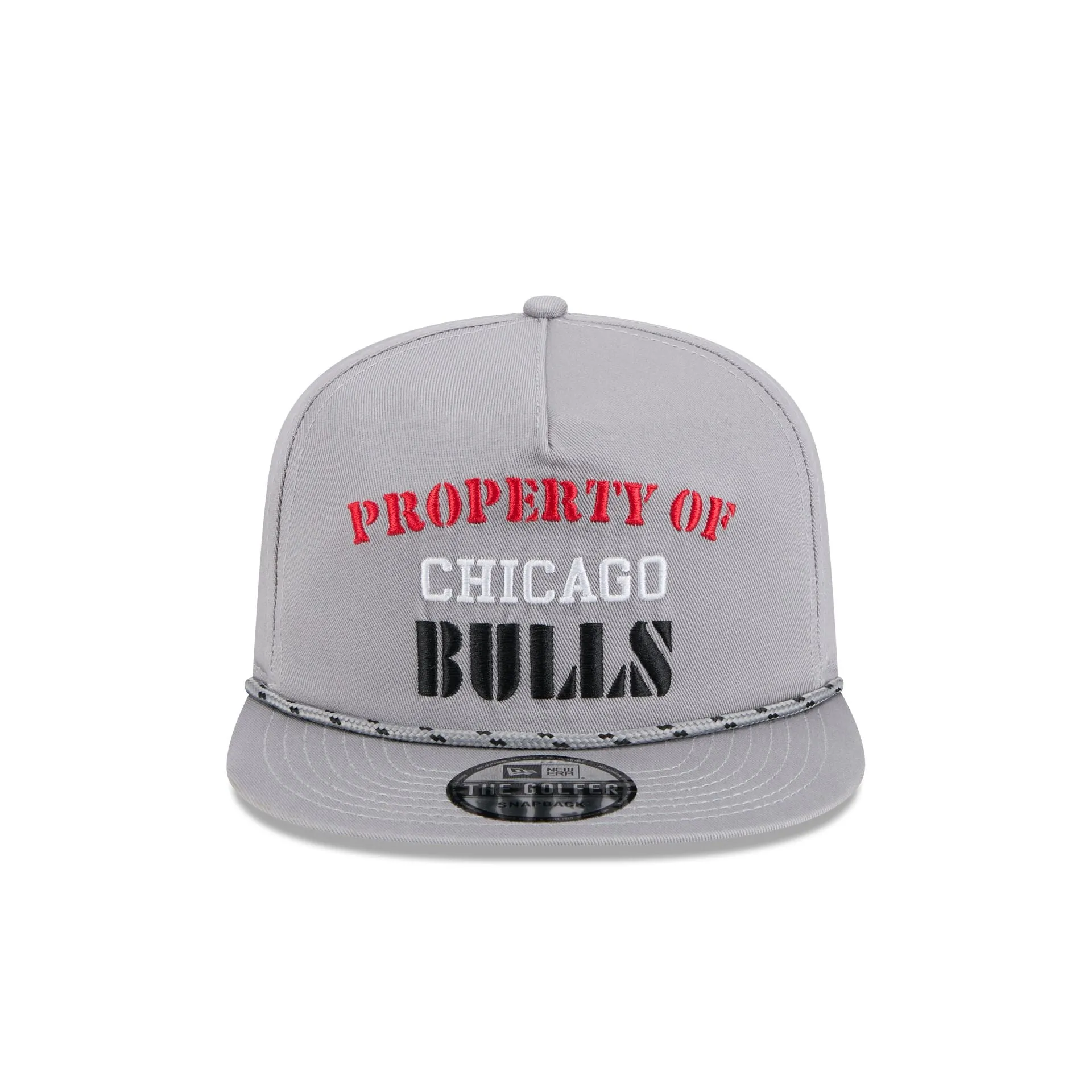 Chicago Bulls Vintage Gray Rope Golfer Hat sold by New Era product image thumbnail 2