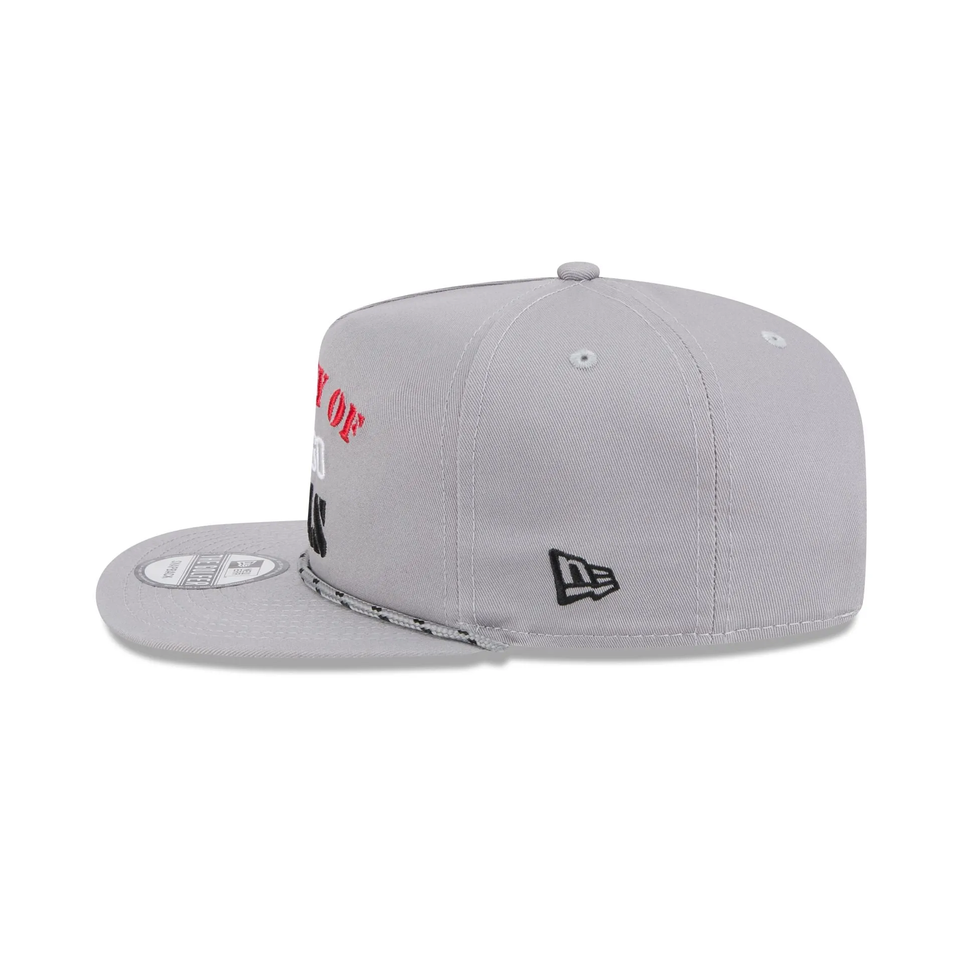 Chicago Bulls Vintage Gray Rope Golfer Hat sold by New Era product image thumbnail 5