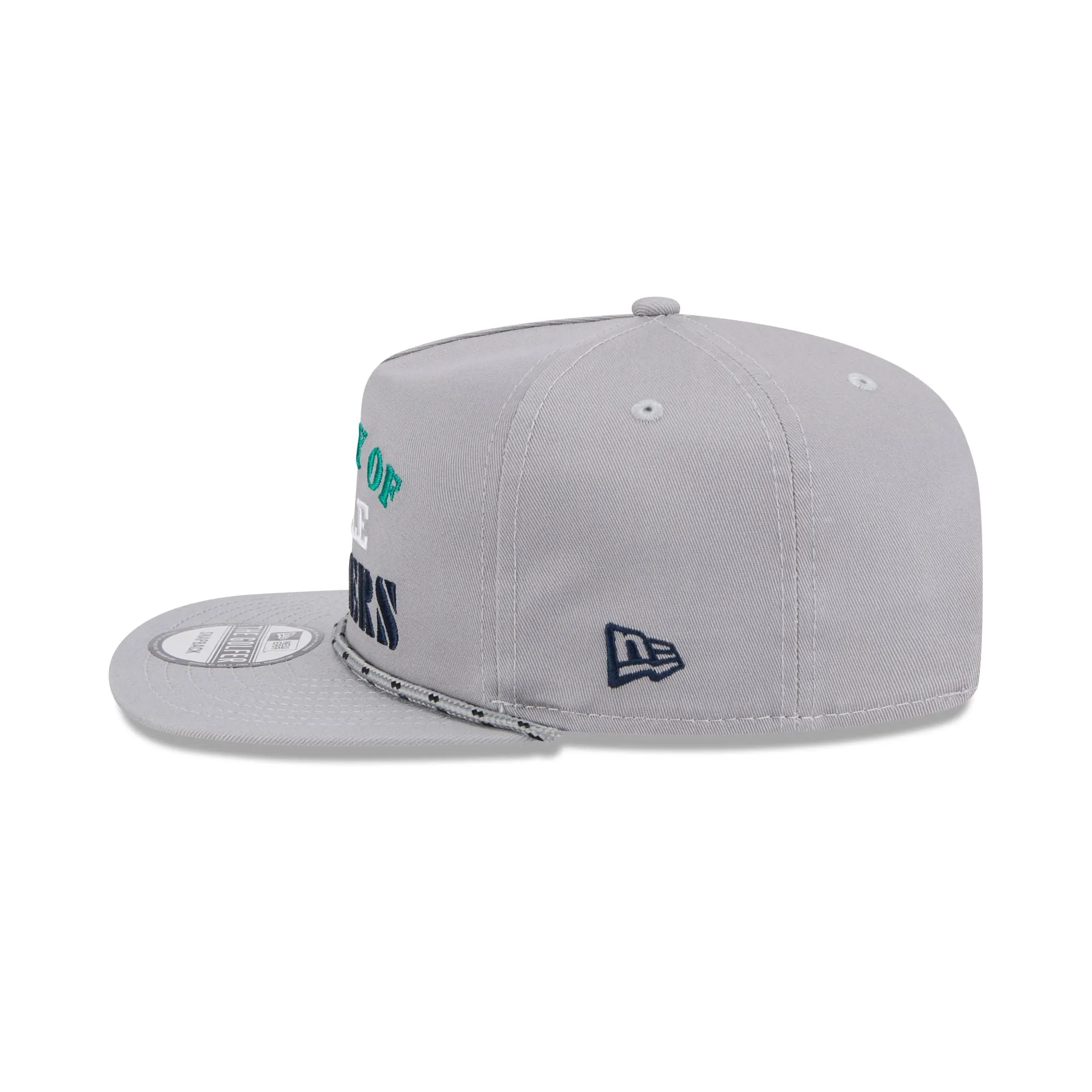 Seattle Mariners Vintage Gray Rope Golfer Hat sold by New Era product image thumbnail 5
