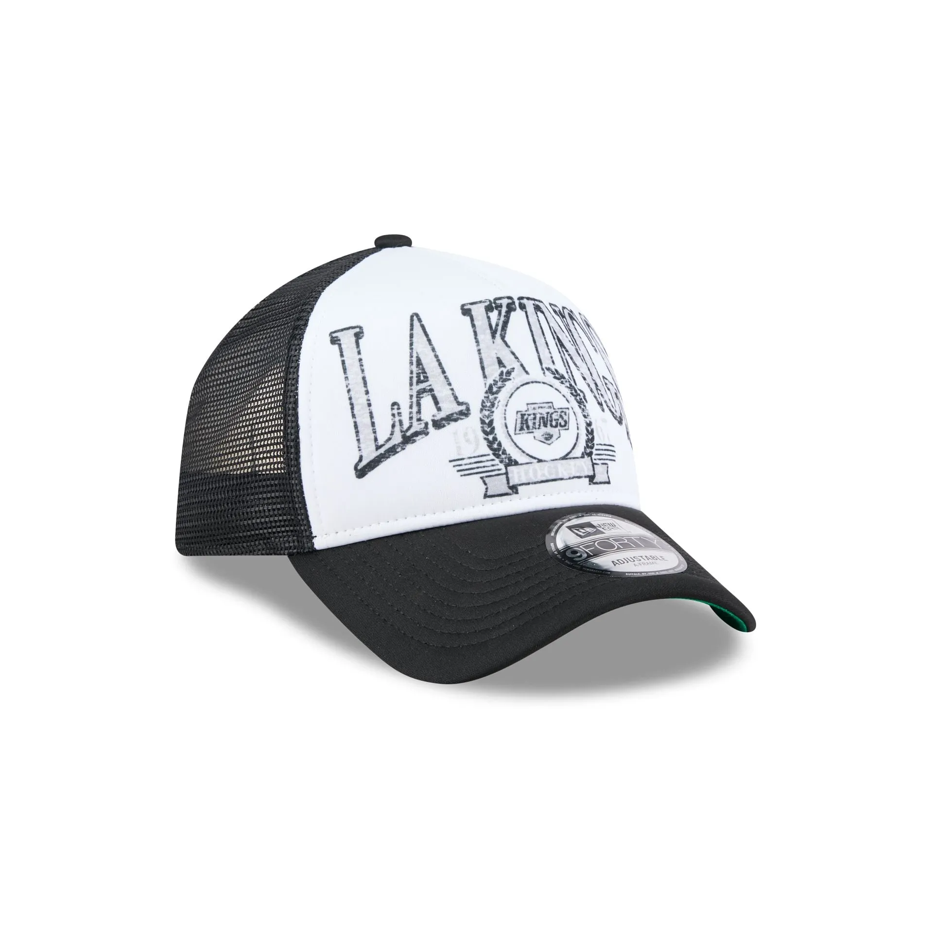 Los Angeles Kings Distressed 9FORTY A-Frame Trucker Hat sold by New Era product image thumbnail 3