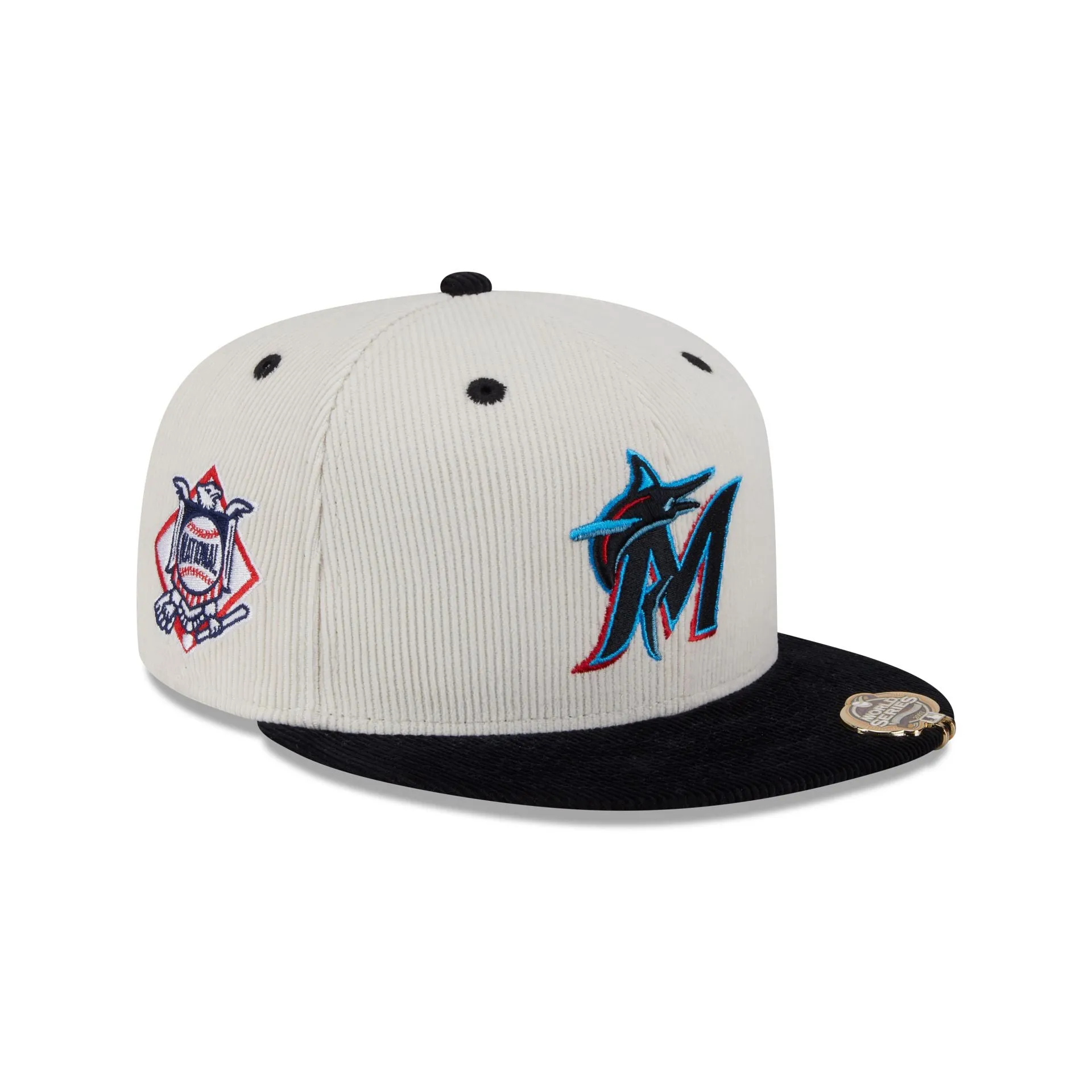 Miami Marlins Two Tone Cord 59FIFTY Fitted Hat sold by New Era