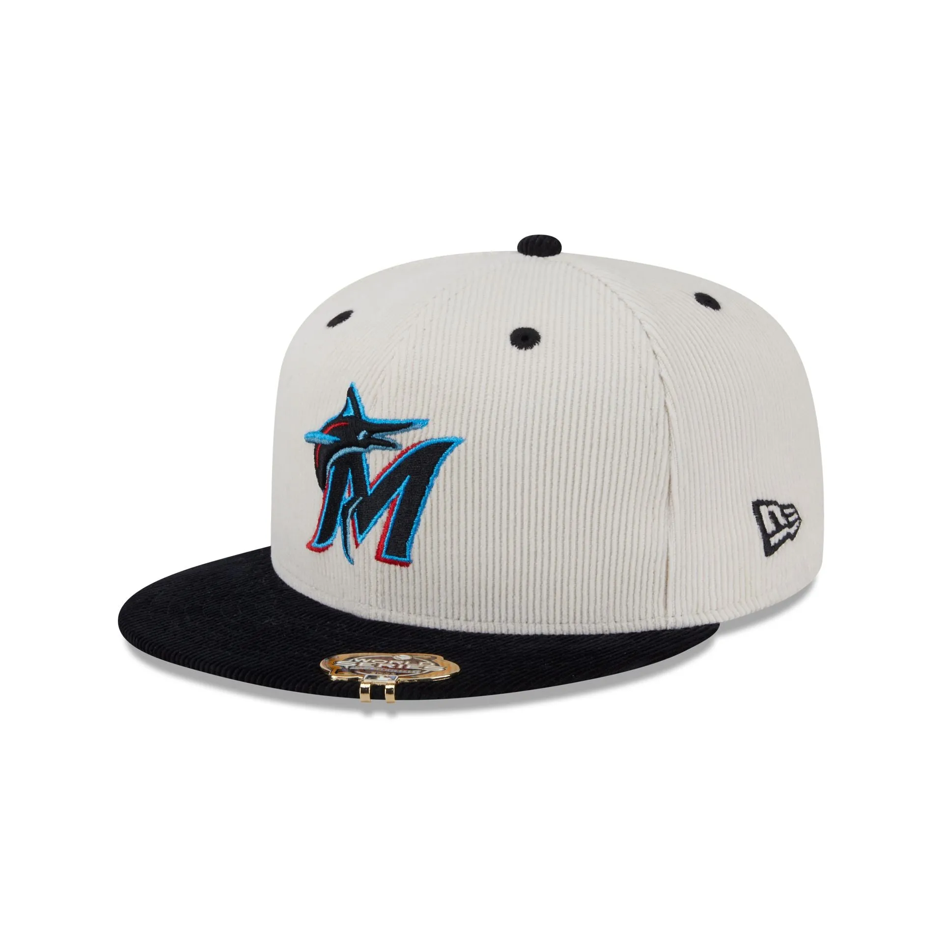 Miami Marlins Two Tone Cord 59FIFTY Fitted Hat sold by New Era product image thumbnail 3