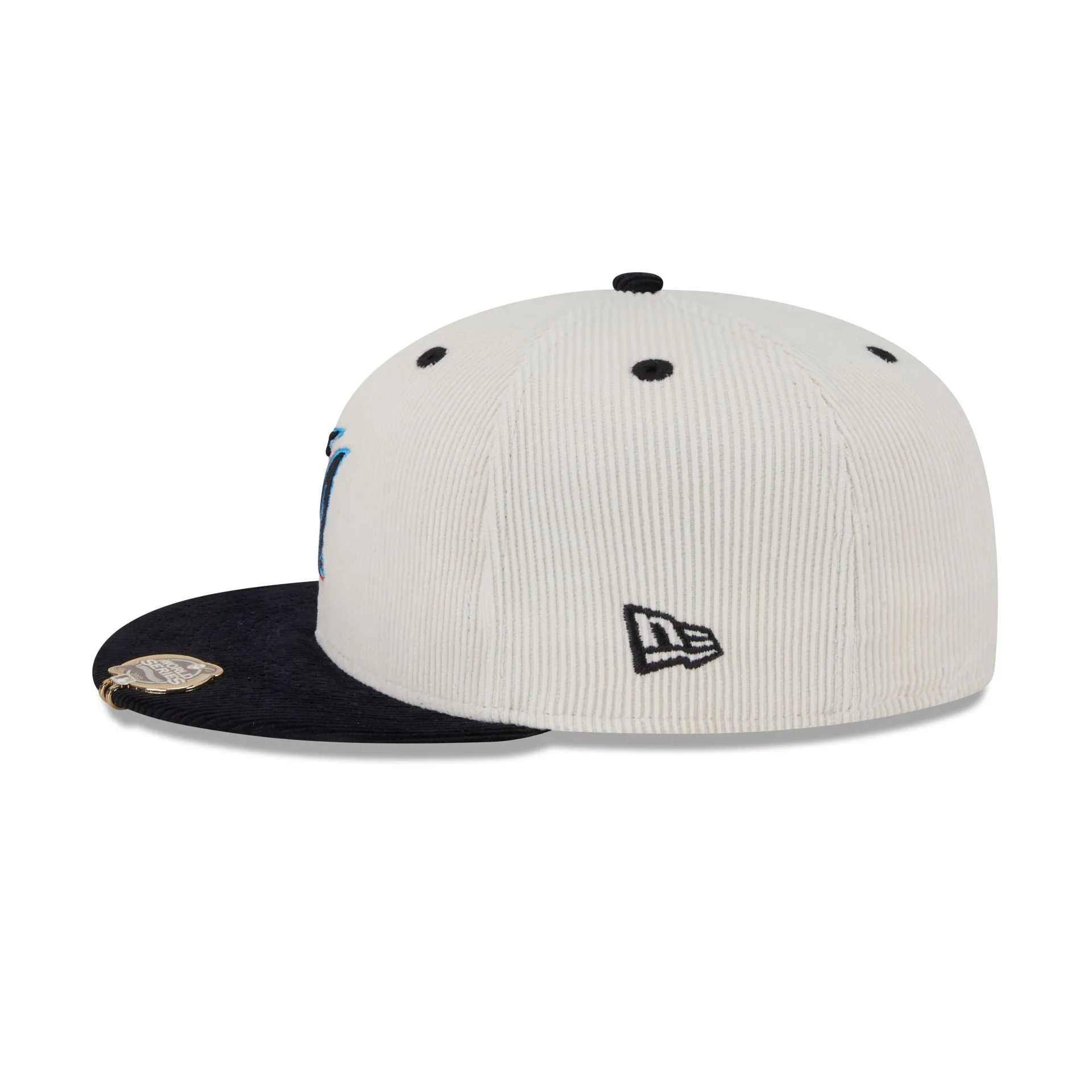 Miami Marlins Two Tone Cord 59FIFTY Fitted Hat sold by New Era product image thumbnail 5