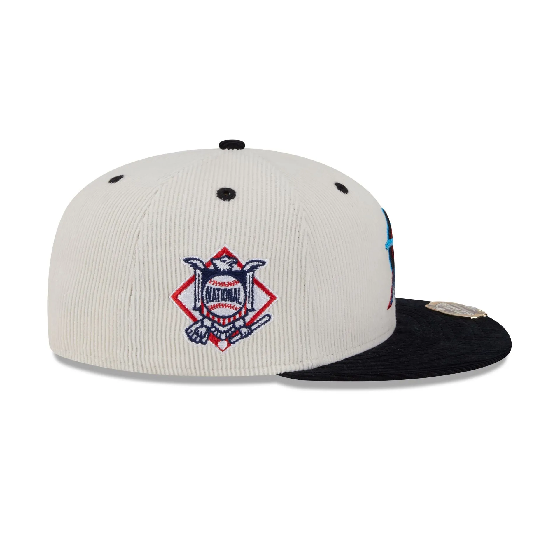 Miami Marlins Two Tone Cord 59FIFTY Fitted Hat sold by New Era product image thumbnail 4