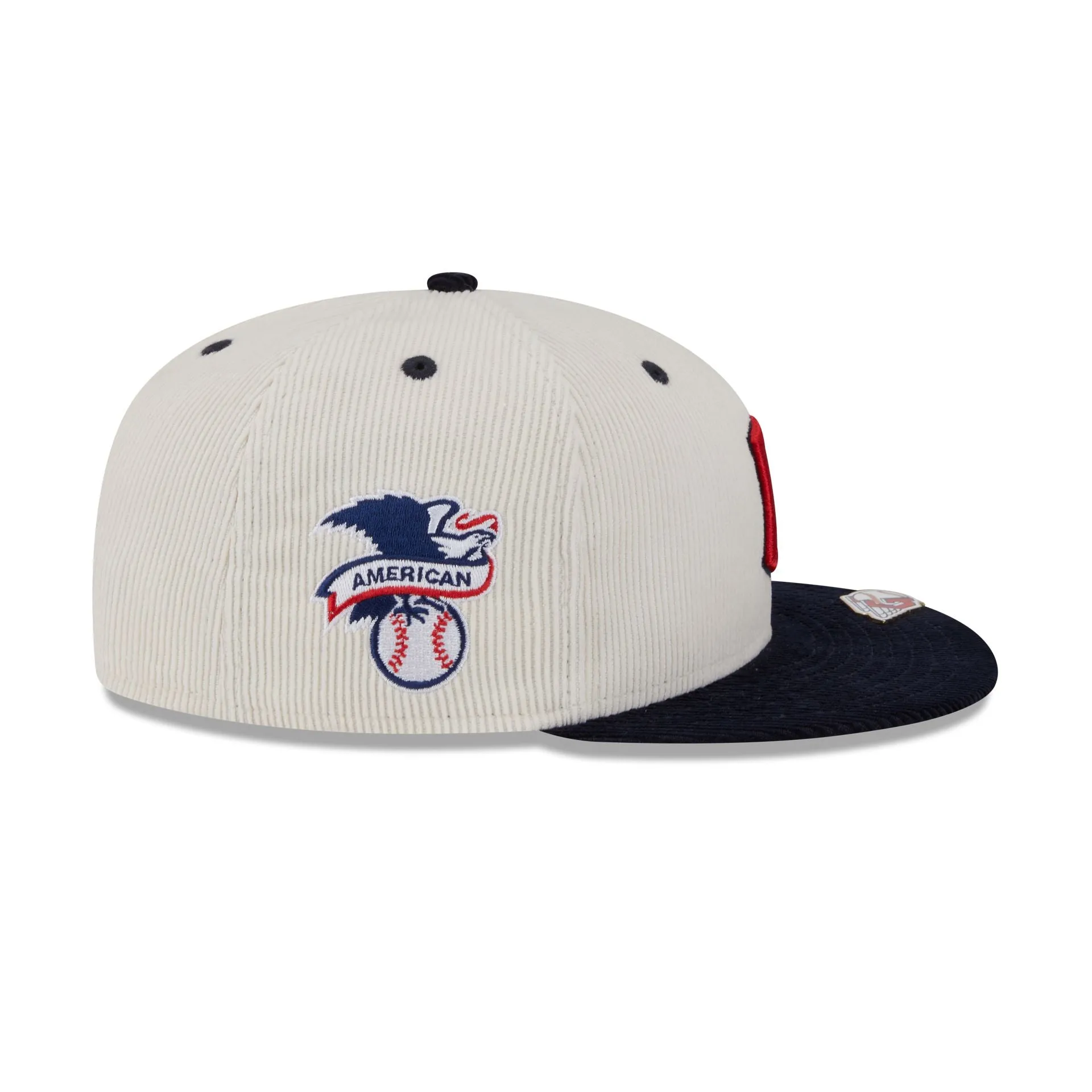Cleveland Guardians Two Tone Cord 59FIFTY Fitted Hat sold by New Era product image thumbnail 4