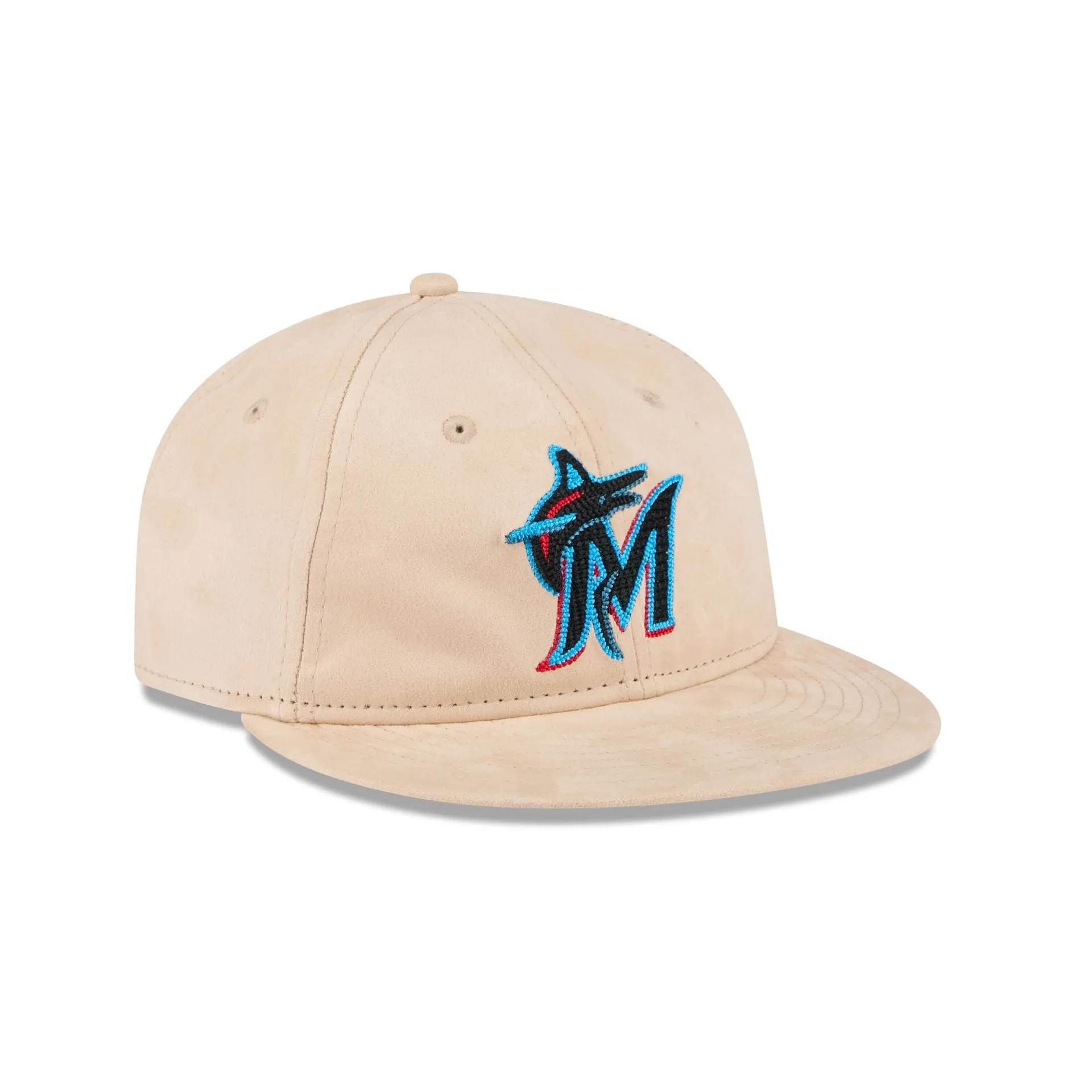 Miami Marlins Stone Suede Retro Crown 9FIFTY Snapback Hat sold by New Era product image thumbnail 3