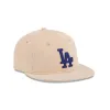 Los Angeles Dodgers Stone Suede Retro Crown 9FIFTY Snapback Hat sold by New Era