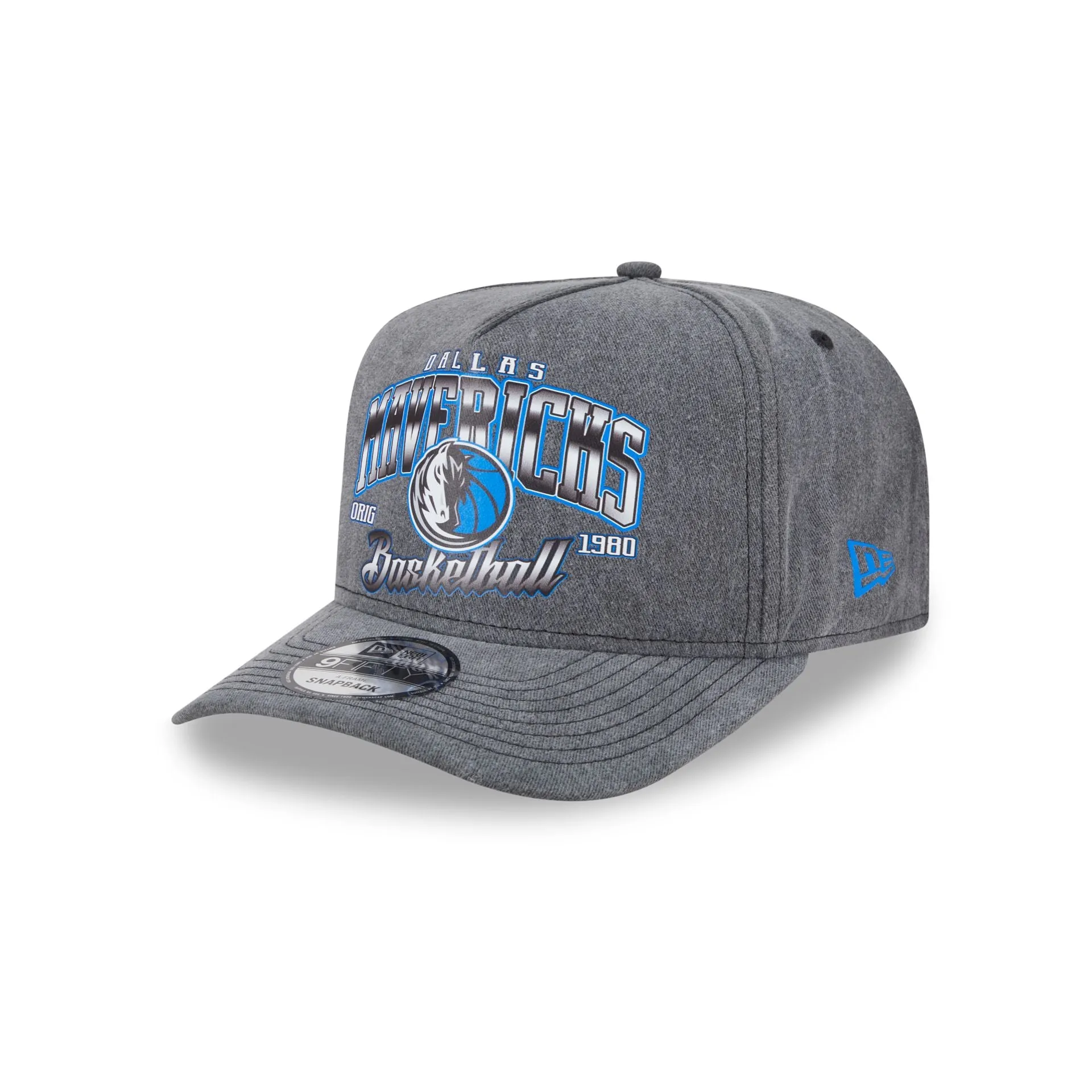Dallas Mavericks Washed 9FIFTY A-Frame Snapback Hat sold by New Era